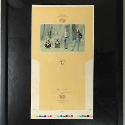 Beatles "Ballad of John and Yoko" 45 Sleeve Art Proof - RARE