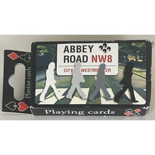 Beatles Abbey Road UK Playing Cards - New In Box