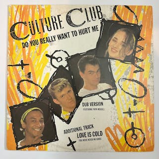 Culture Club "Do You Really Want To Hurt Me" 1982 Vinyl Import 12" Single