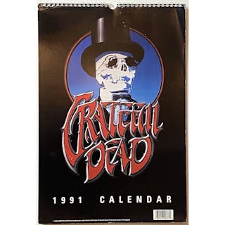 The Grateful Dead 1991 Calendar Vintage