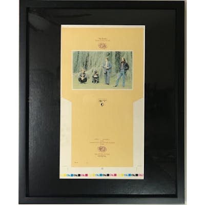 Beatles "Ballad of John and Yoko" 45 Sleeve Art Proof - RARE