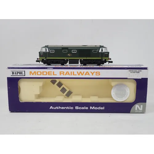 Dapol N gauge Class 35 Hymek Locomotive in BR green livery, ... | Barnebys