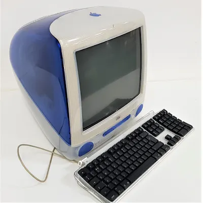VINTAGE APPLE I MAC COMPUTER model M5521, EMC 1857, with a b... | Barnebys