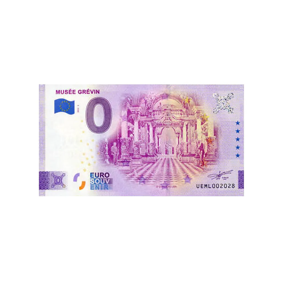 Banconota Souvenir Da 0 Euro Di Bottrop · Tetraedro · Germania, Con Filigrana E Numero Seriale Unico, Formato 135x74 Mm