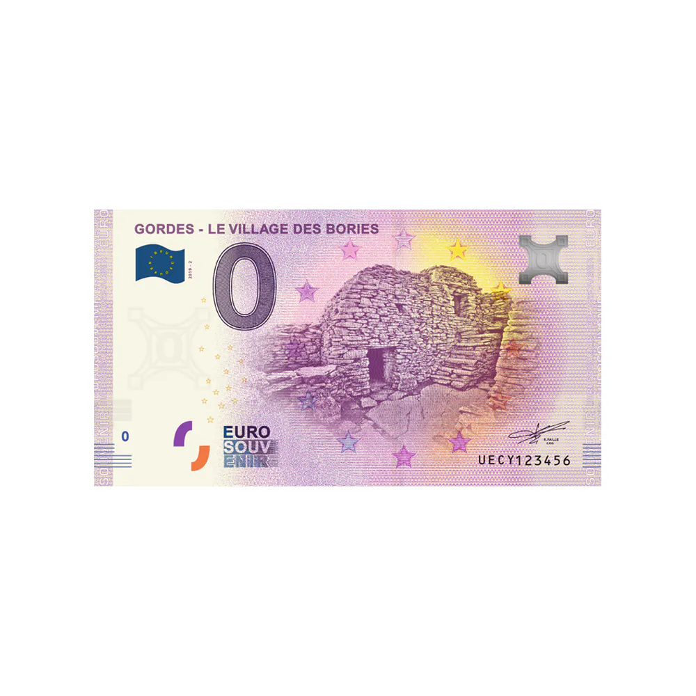 Billet 0 Euro Souvenir – Stade Marcel-Michelin Clermont-Ferrand 2019 – Papier Sécurisé – 135 X 74 Mm