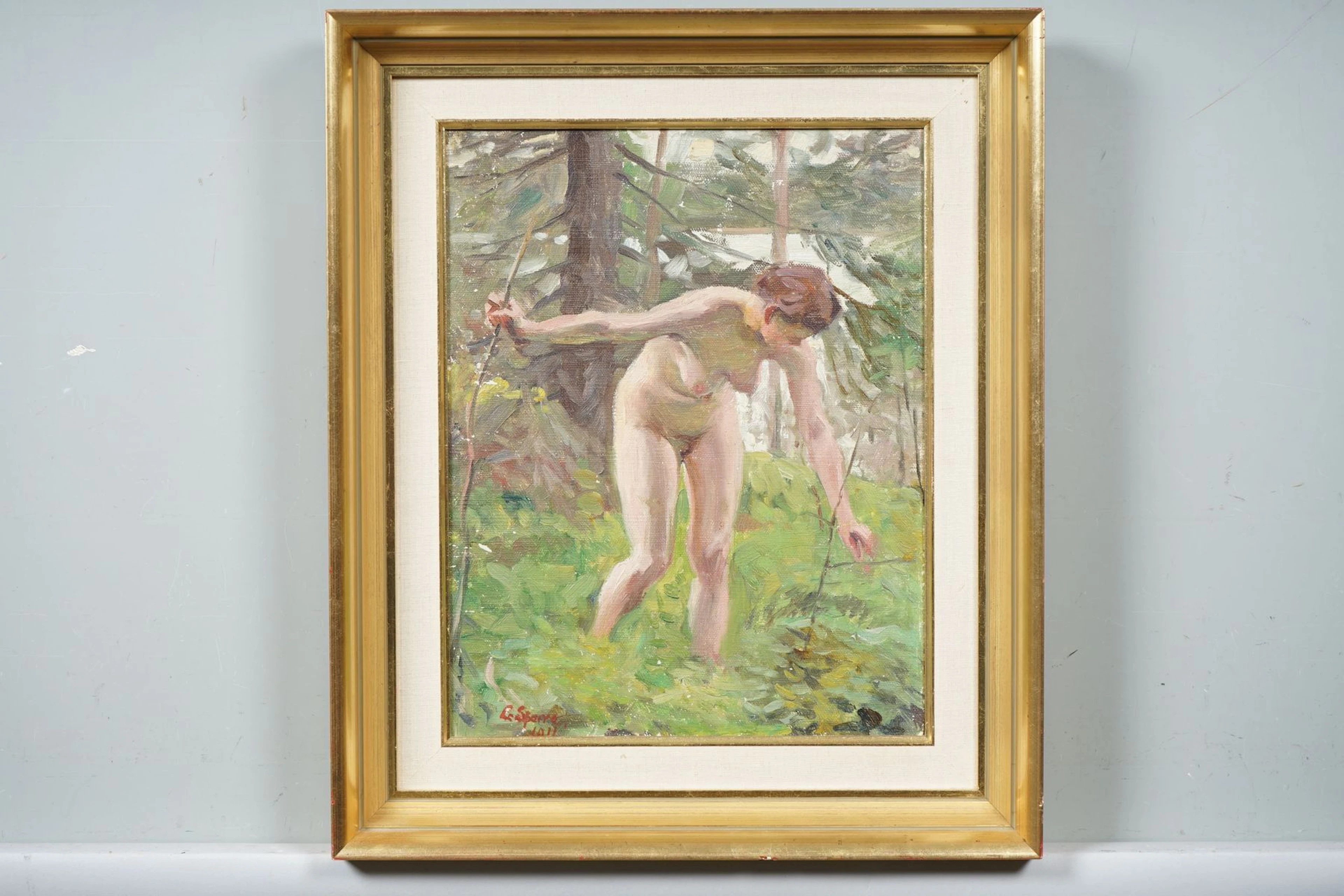 * LOUIS SPARRE, signeerattu v. 1911