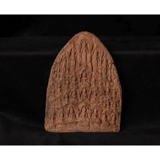 Early Thai or Cambodian Clay Tablet.