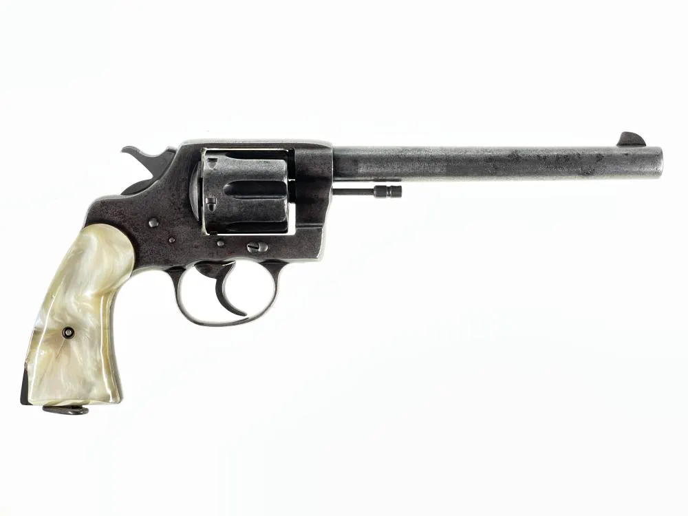 RARE! SERIAL #21 COLT NEW SERVICE .45 COLT REVOLVER WITH COLT FACTORY ...