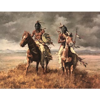 HOWARD TERPNING "THE VICTORS" SIGNED LIMITED EDITION PRINT