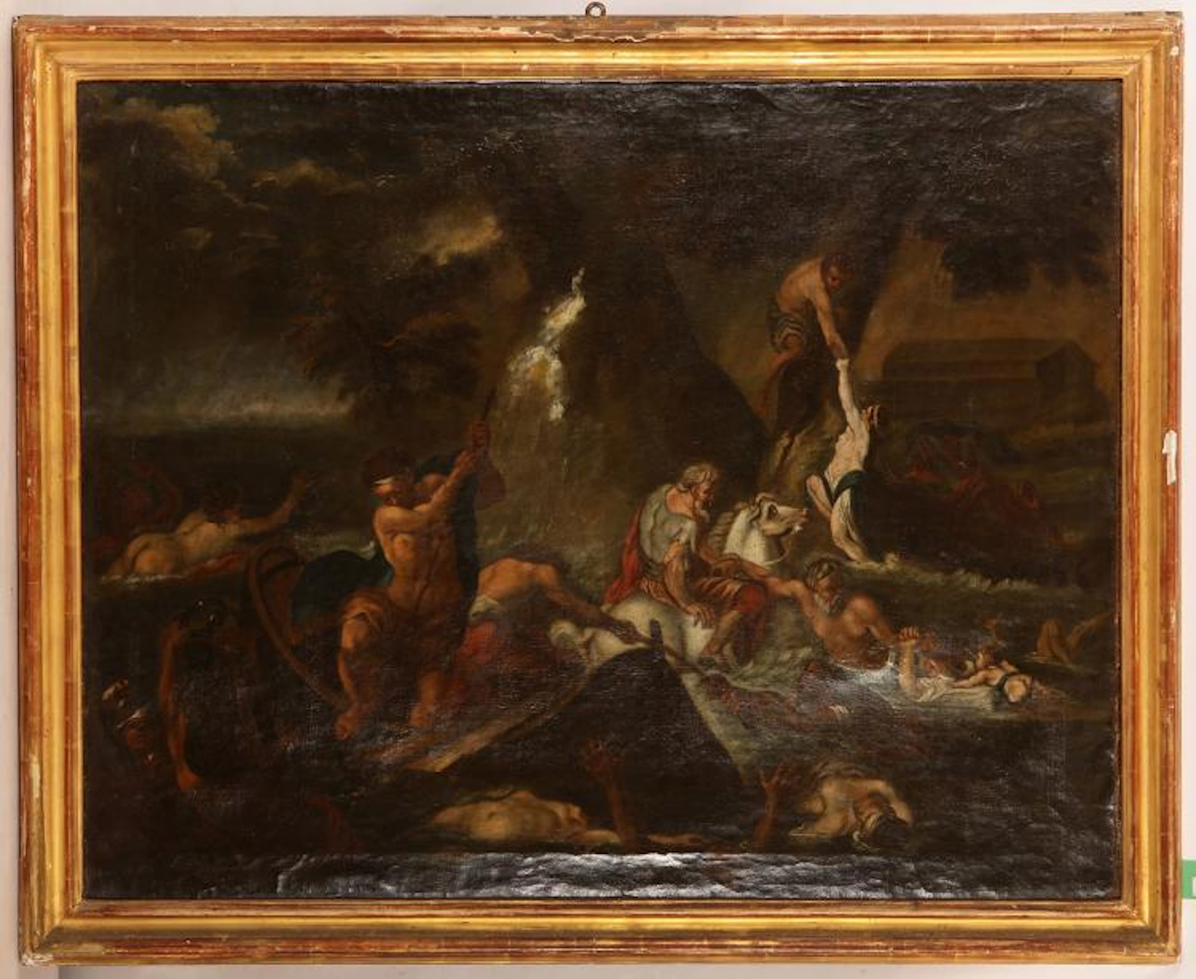 School of Nicholas Poussin 1594 - 1655 "The Deluge"
