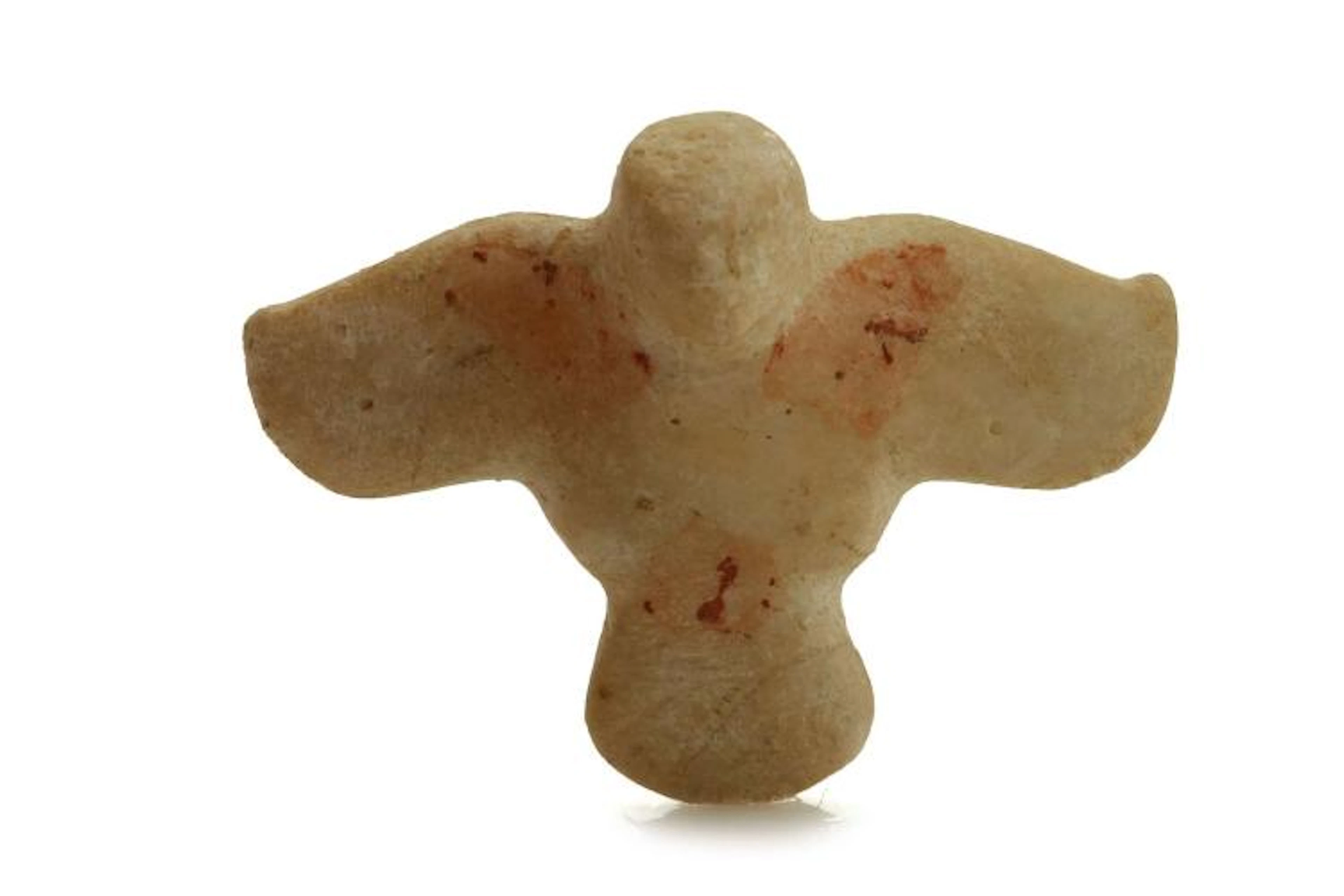 A MESOPOTAMIAN ALABASTER BIRD Circa 3rd Millennium B.C