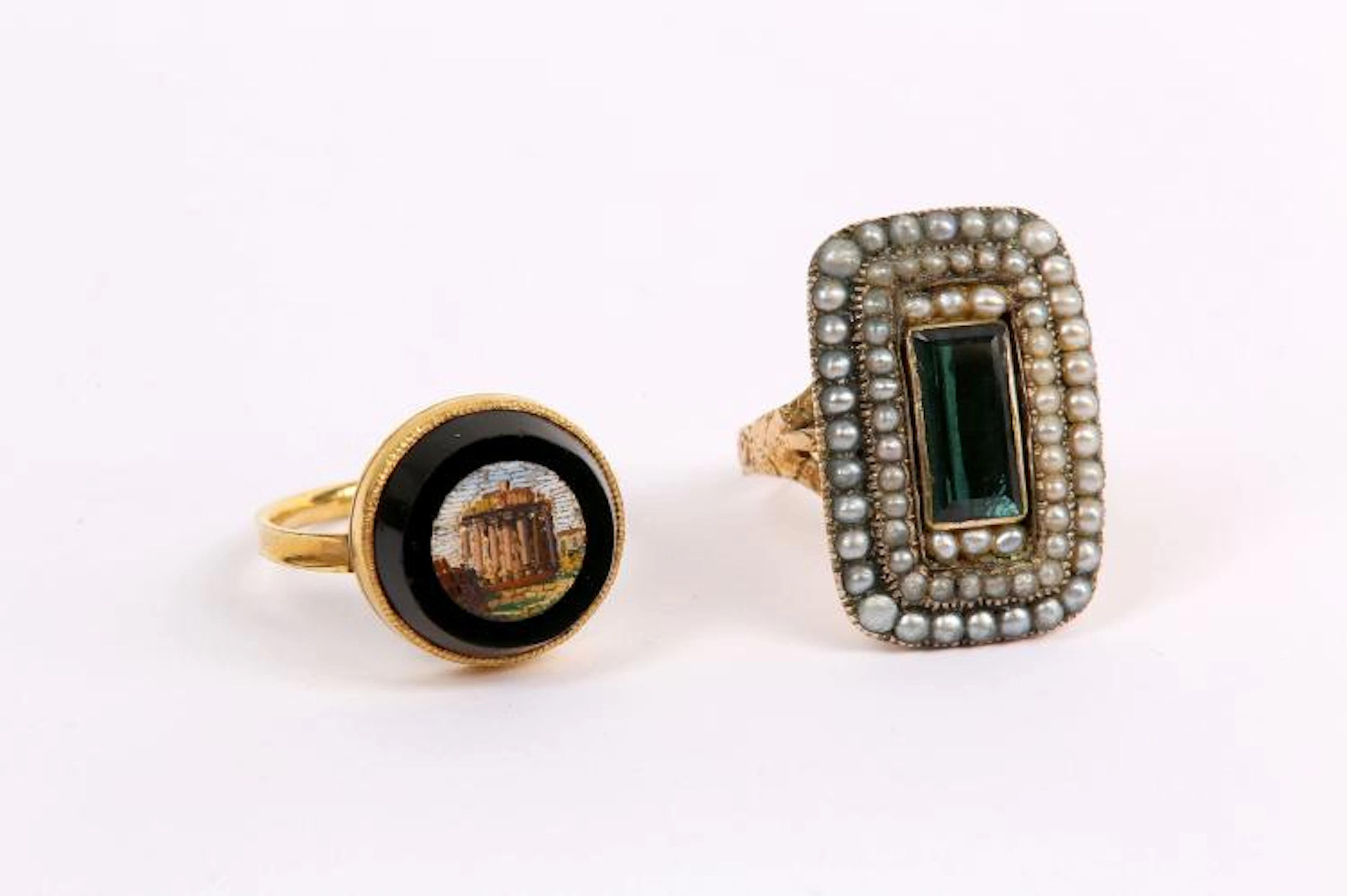 Two 19th century rings