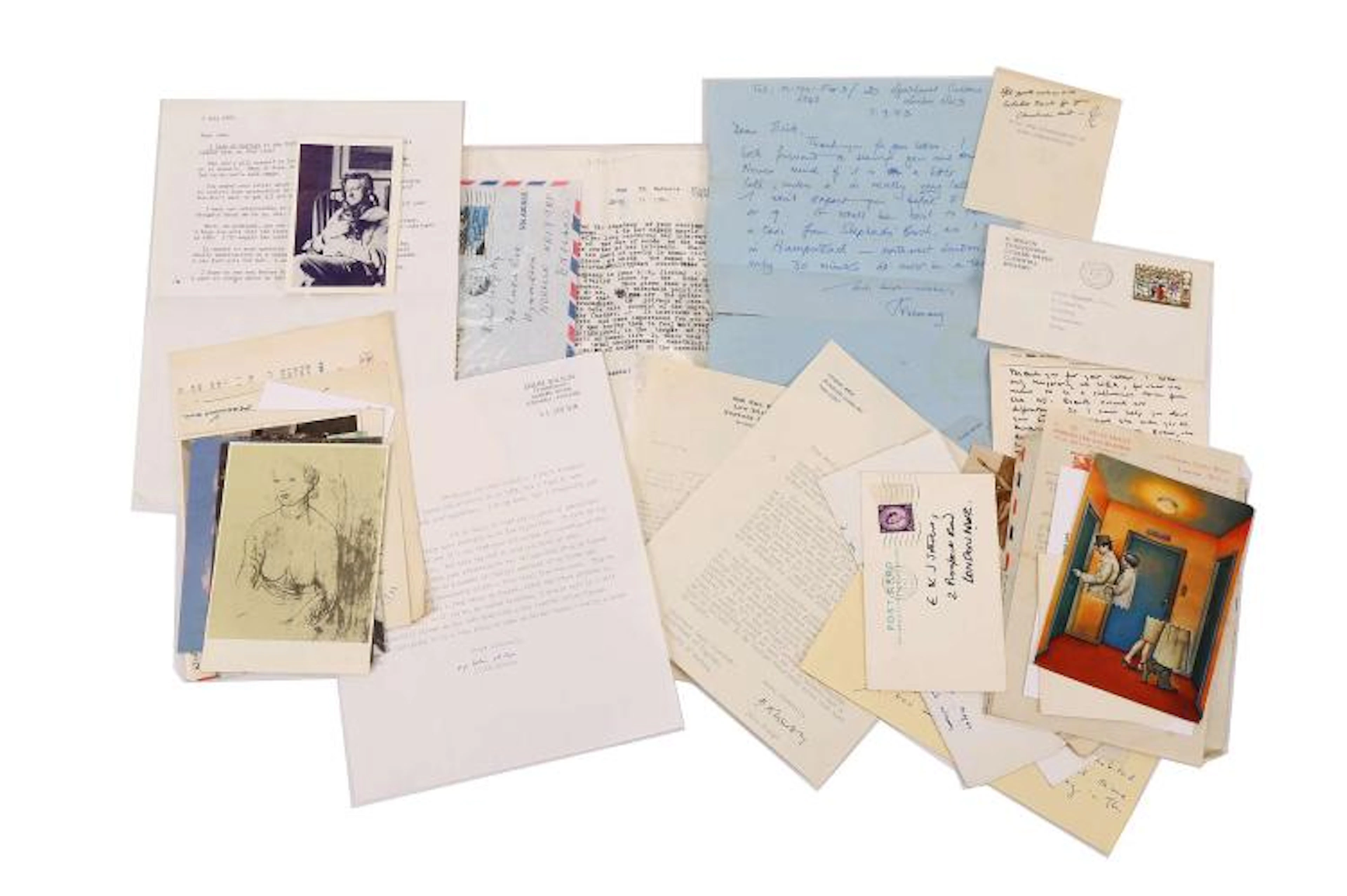 LITERARY SIGNATORIES- Including: Laurence Meynall