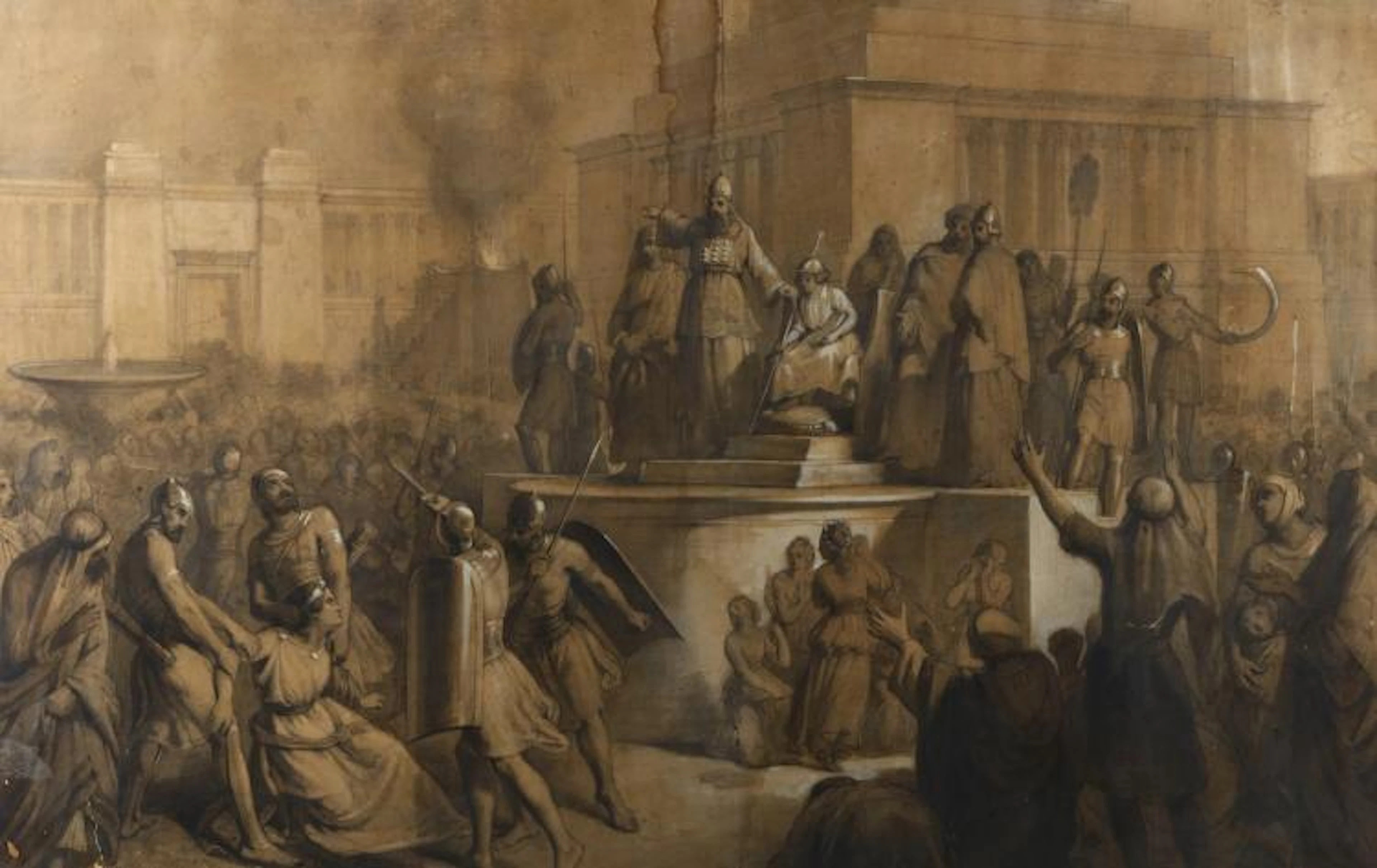ATTRIBUTED TO FRANCESCO HAYEZ (VENICE 1791-1882 MILAN)...