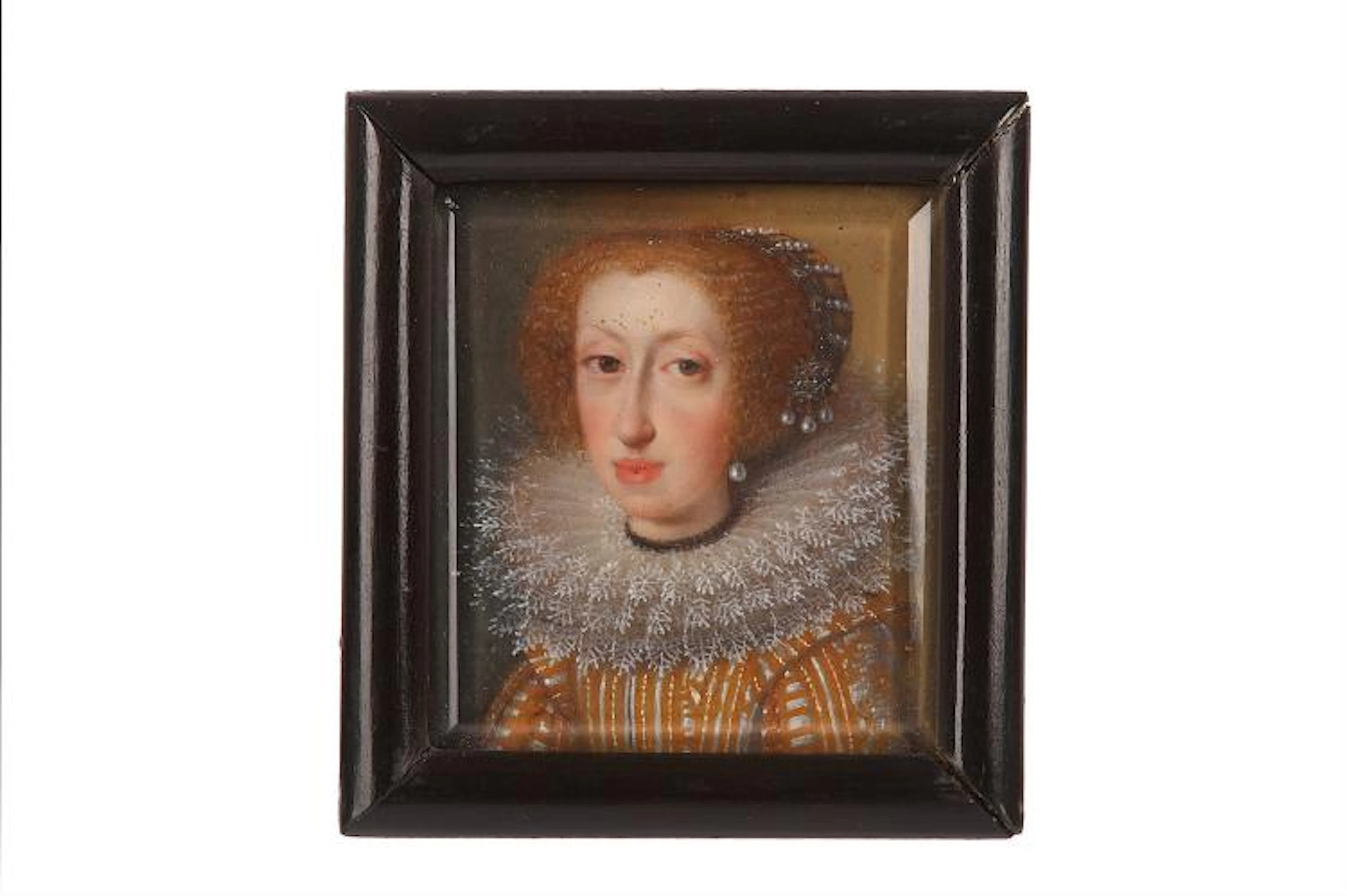 FLEMISH SCHOOL (c.1615) Portrait miniature of a noble woman