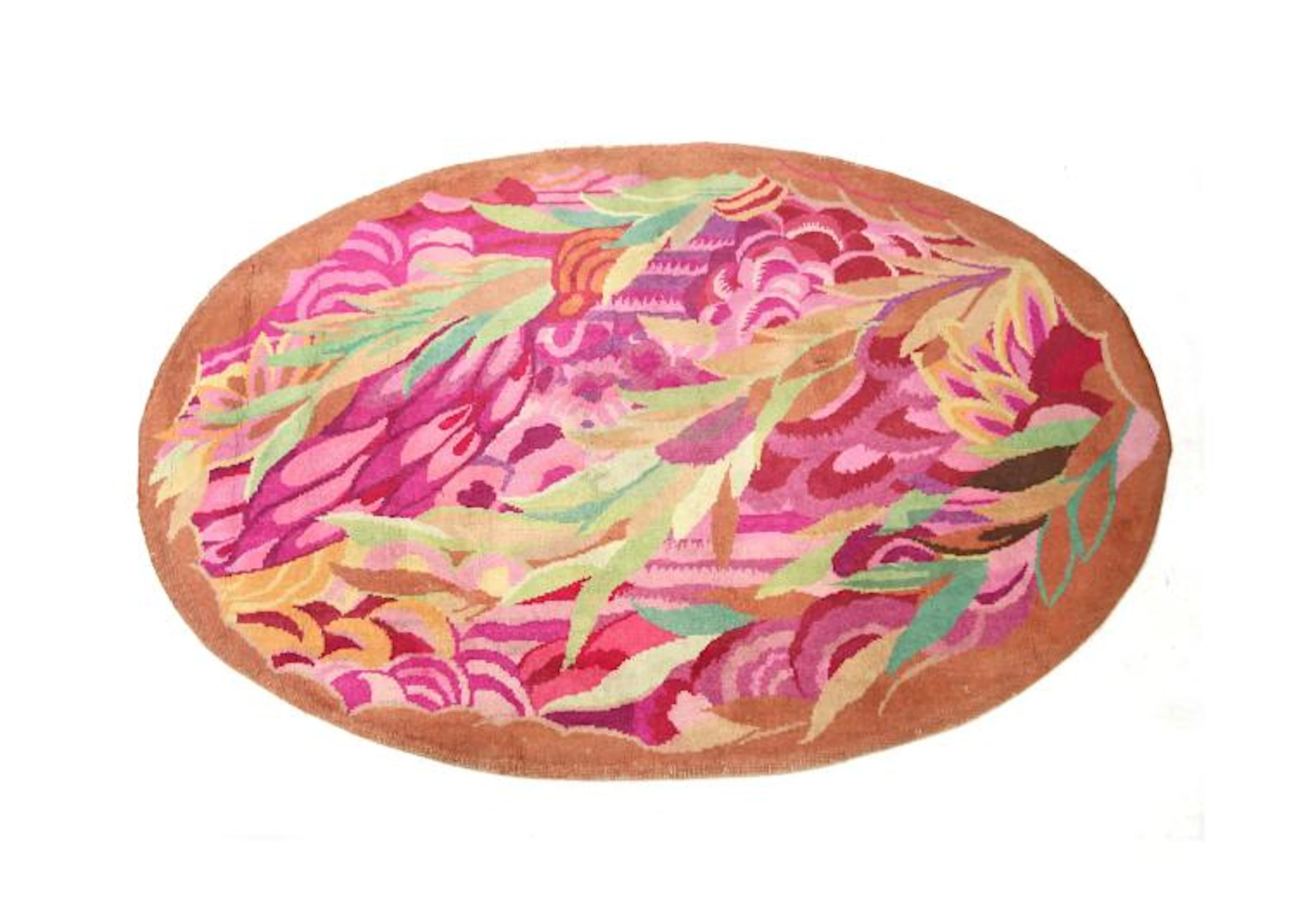 A French Art Deco wool rug by Maurice Dufrene, cir