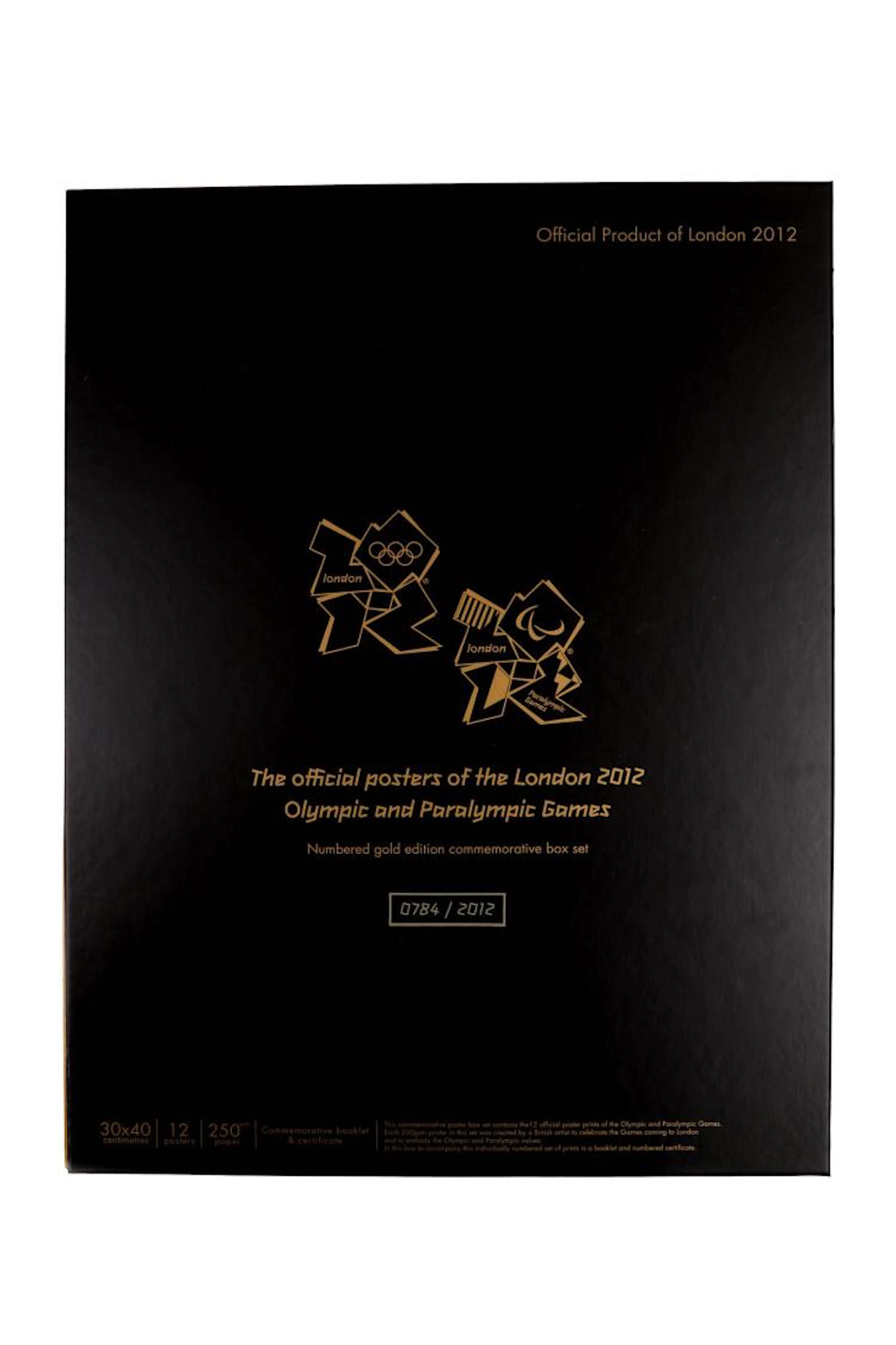 London 2012 Olympic & Paralympic Gold Edition Box Set