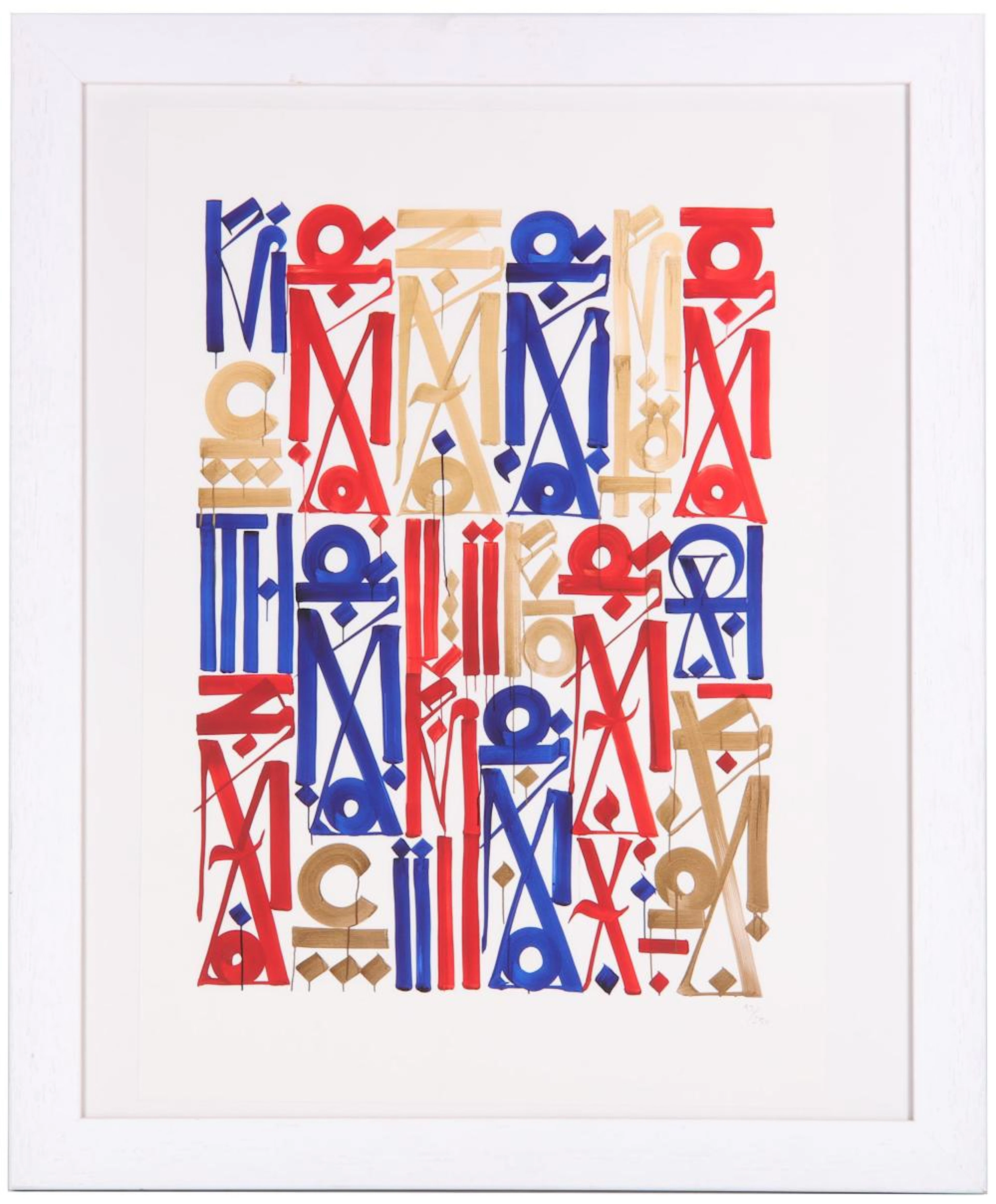 Retna (American b.1979), 'Bradock Tiles', 2013, di