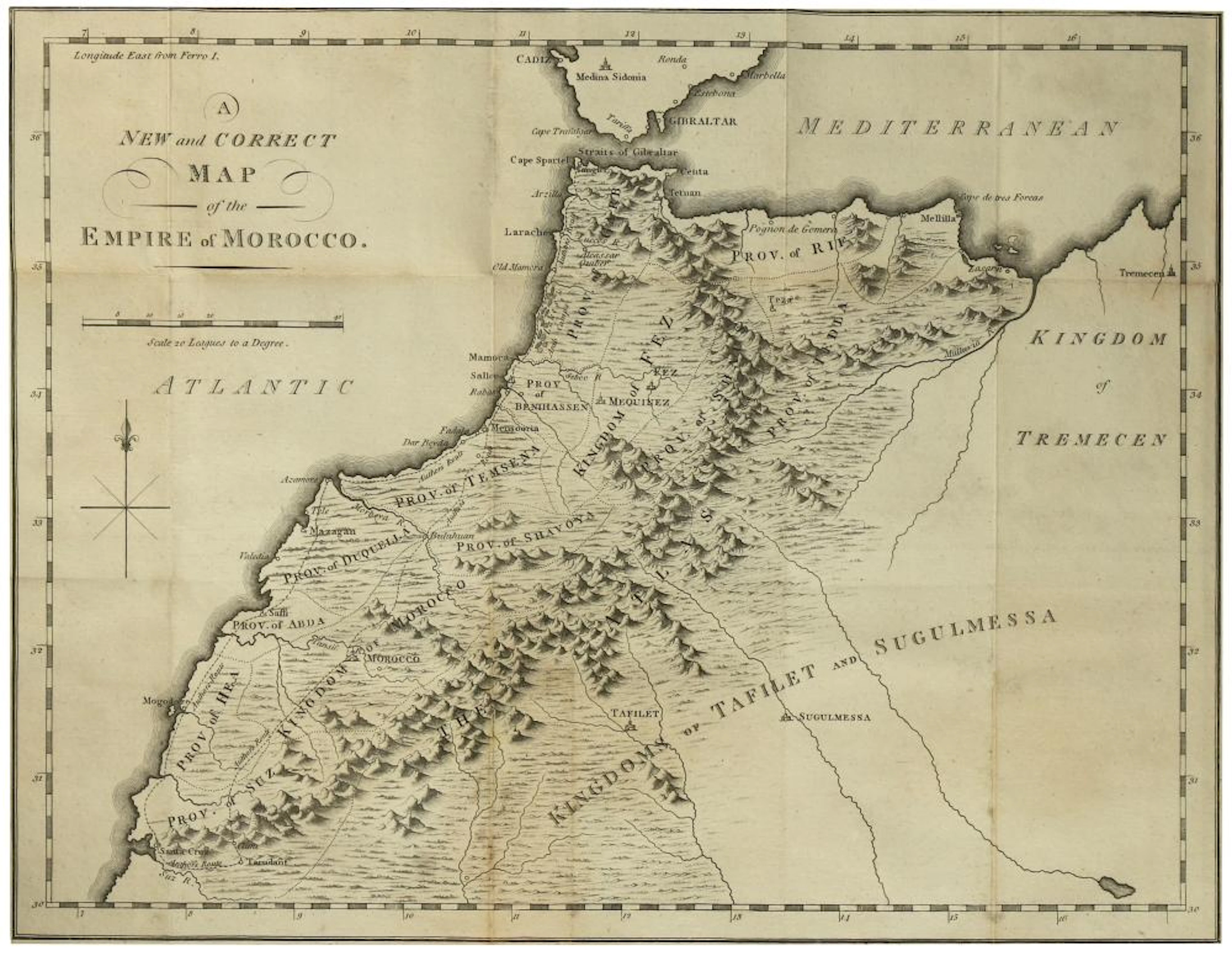 Africa.- Lempriere (William)  A Tour from Gibraltar...to...