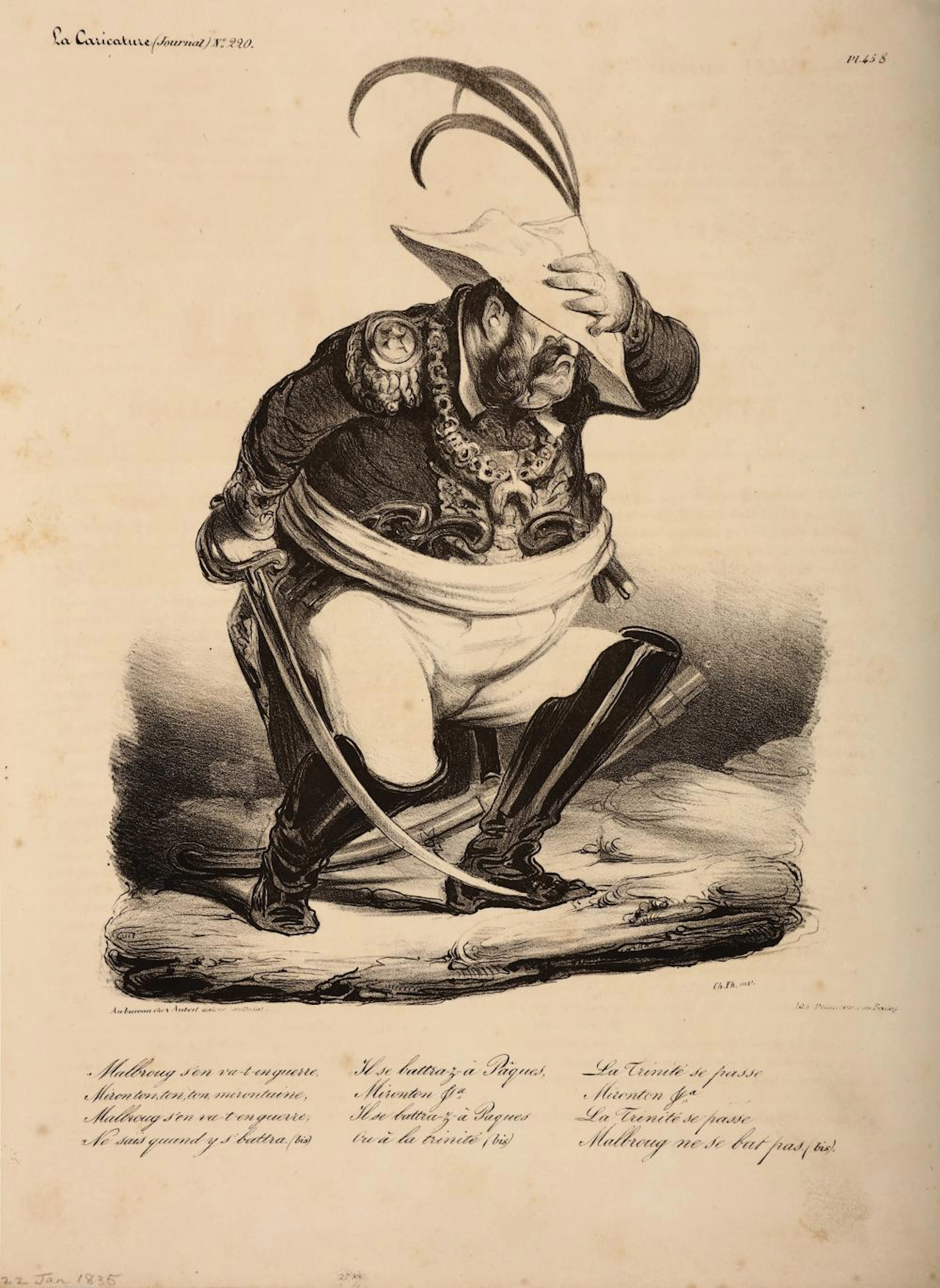 Daumier (Honoré)  A collection of satires and caricatures