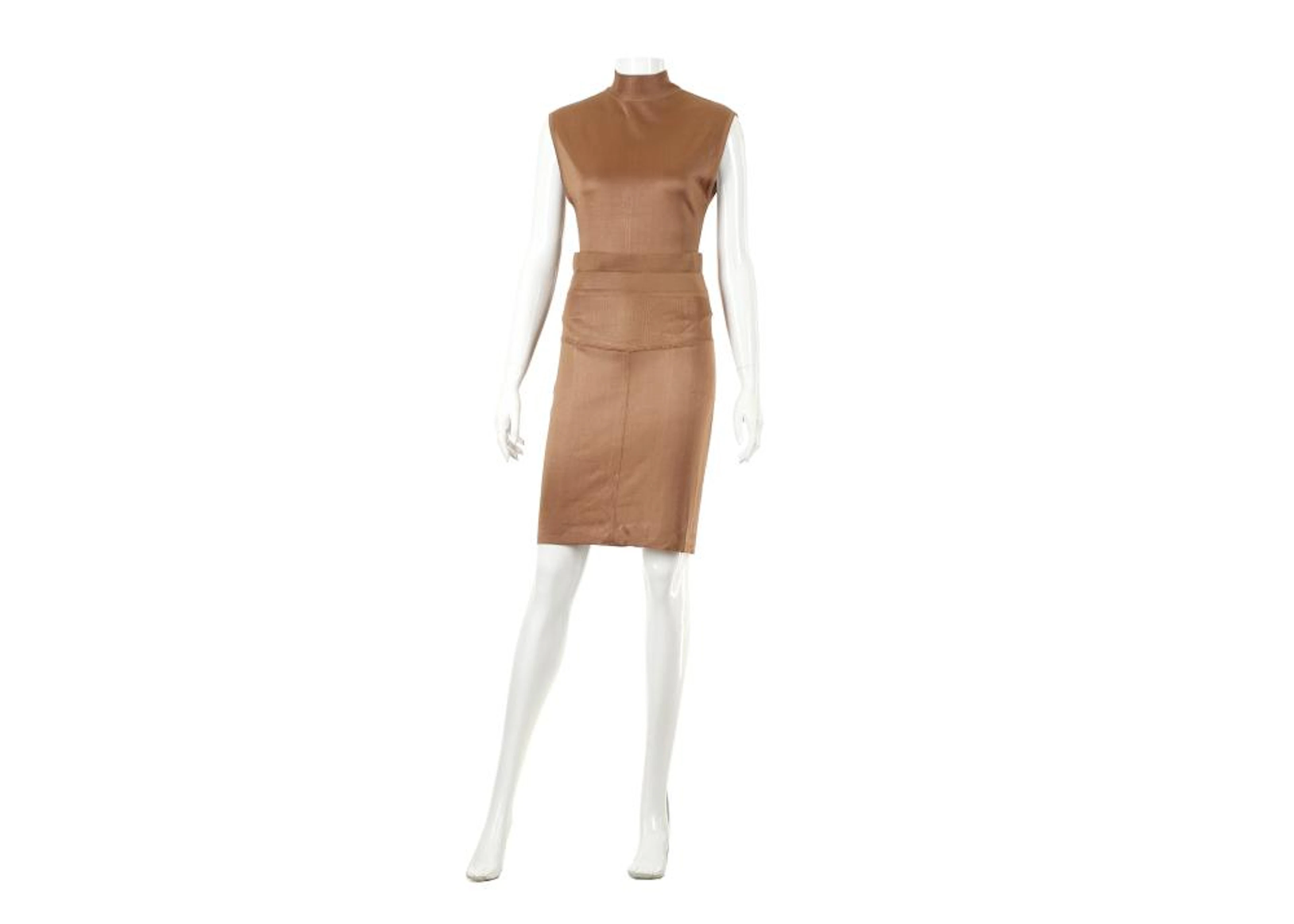 Azzedine Alaia Bronze Outfit