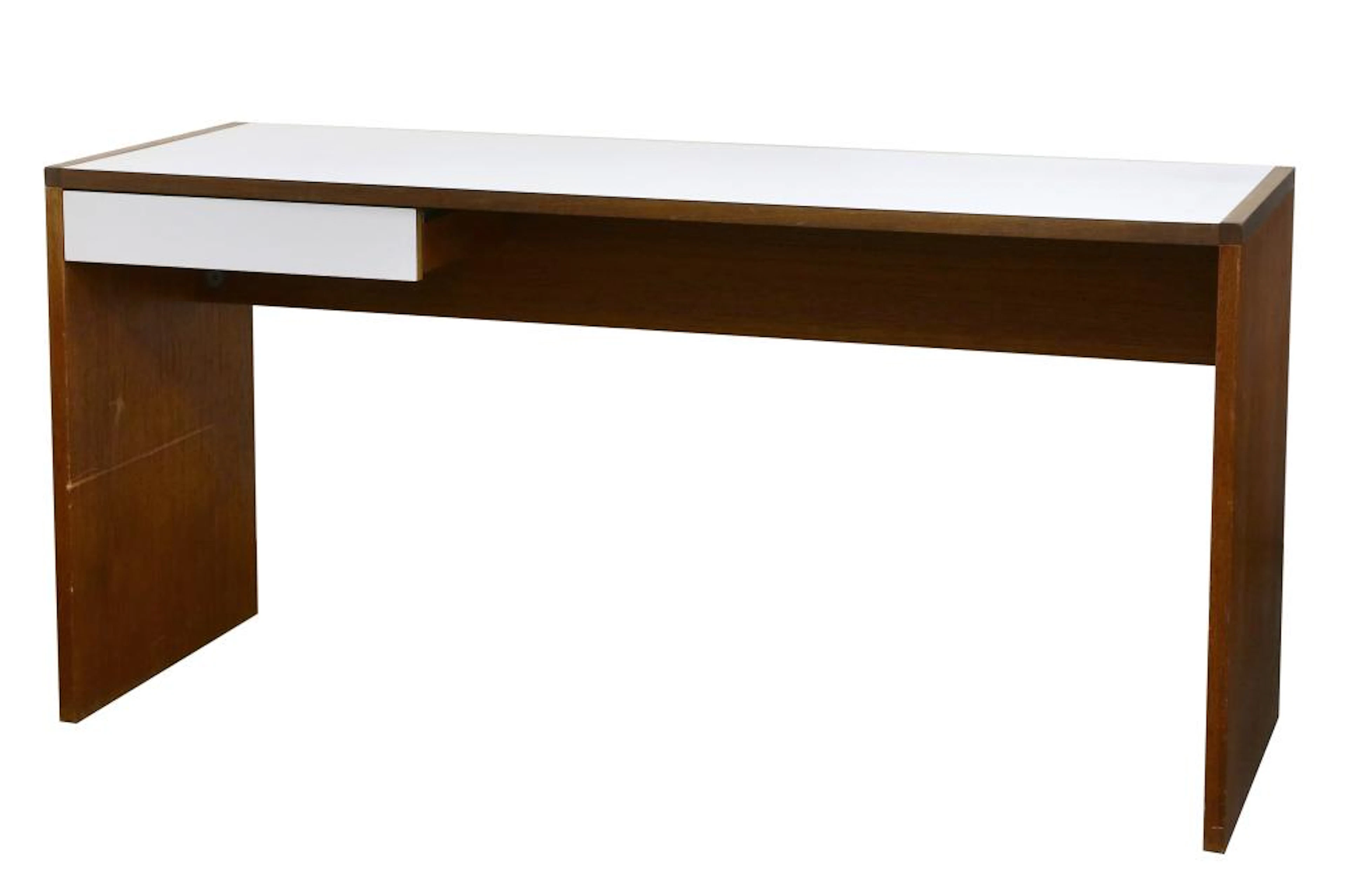 A mid century desk attributed to Cees Braakman for Pastoe