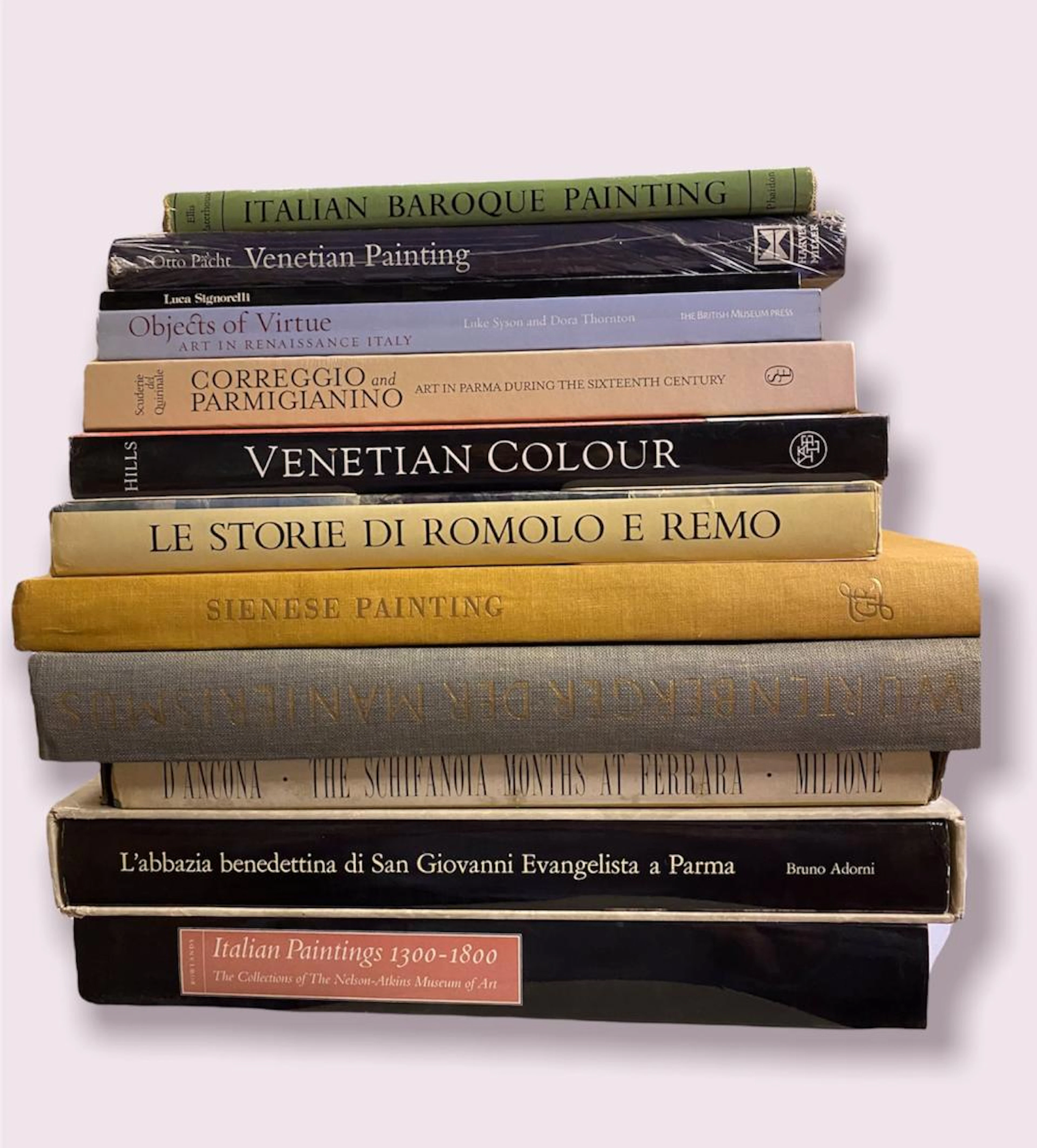 A QUANTITY OF ART BOOKS