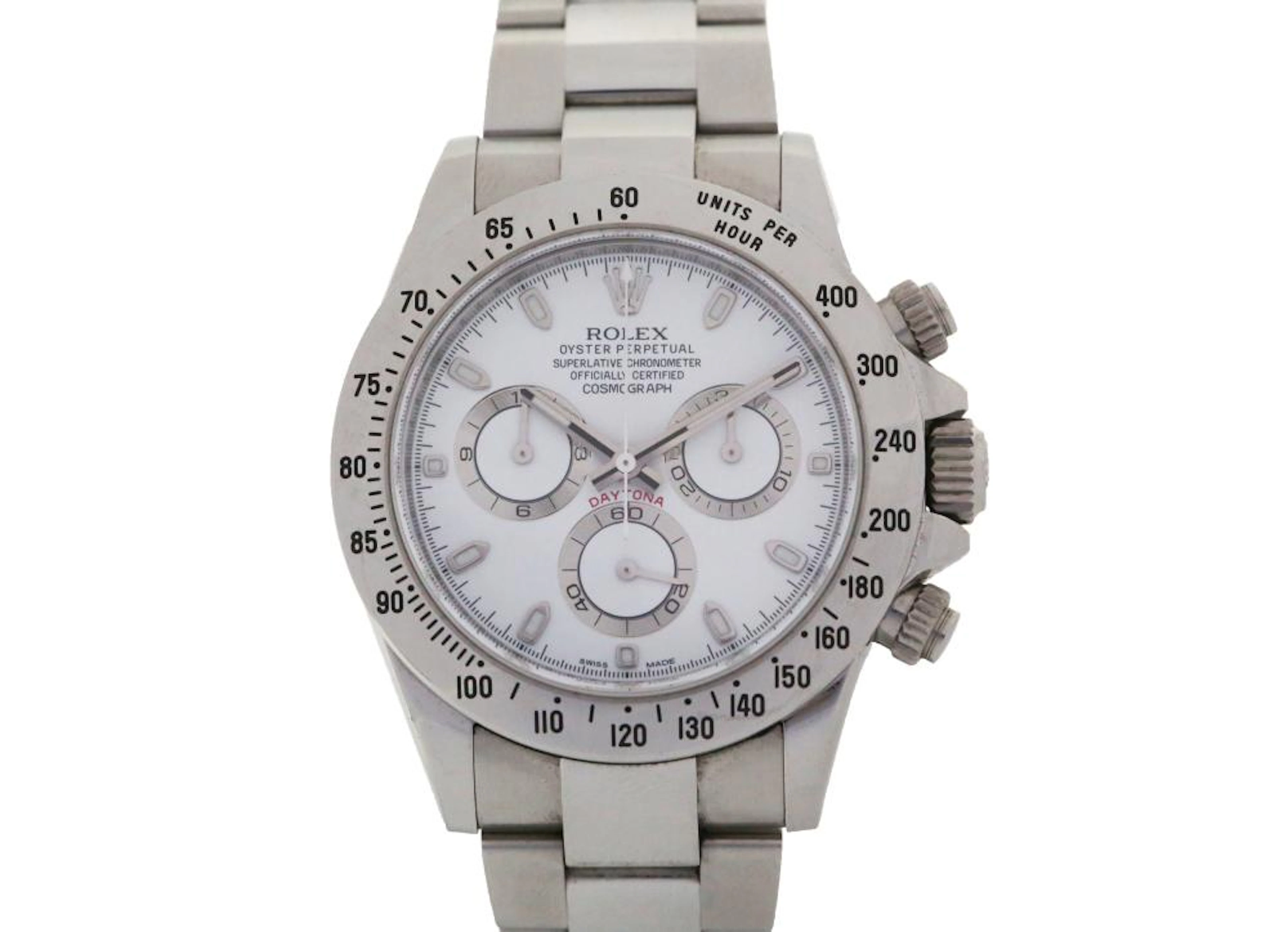 ROLEX DAYTONA STAINLESS STEEL.