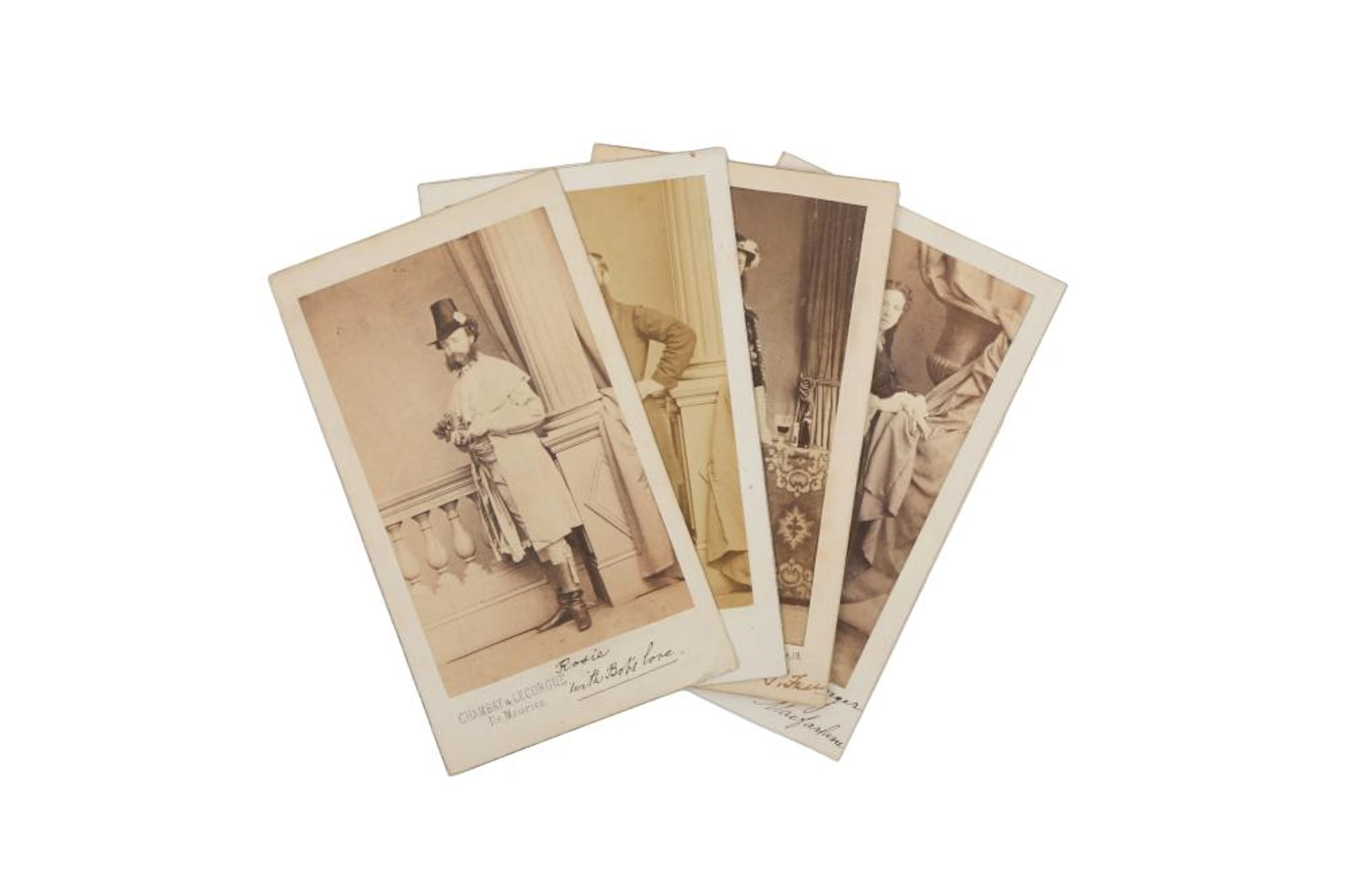 Mauritius cartes de visite, c.1870s