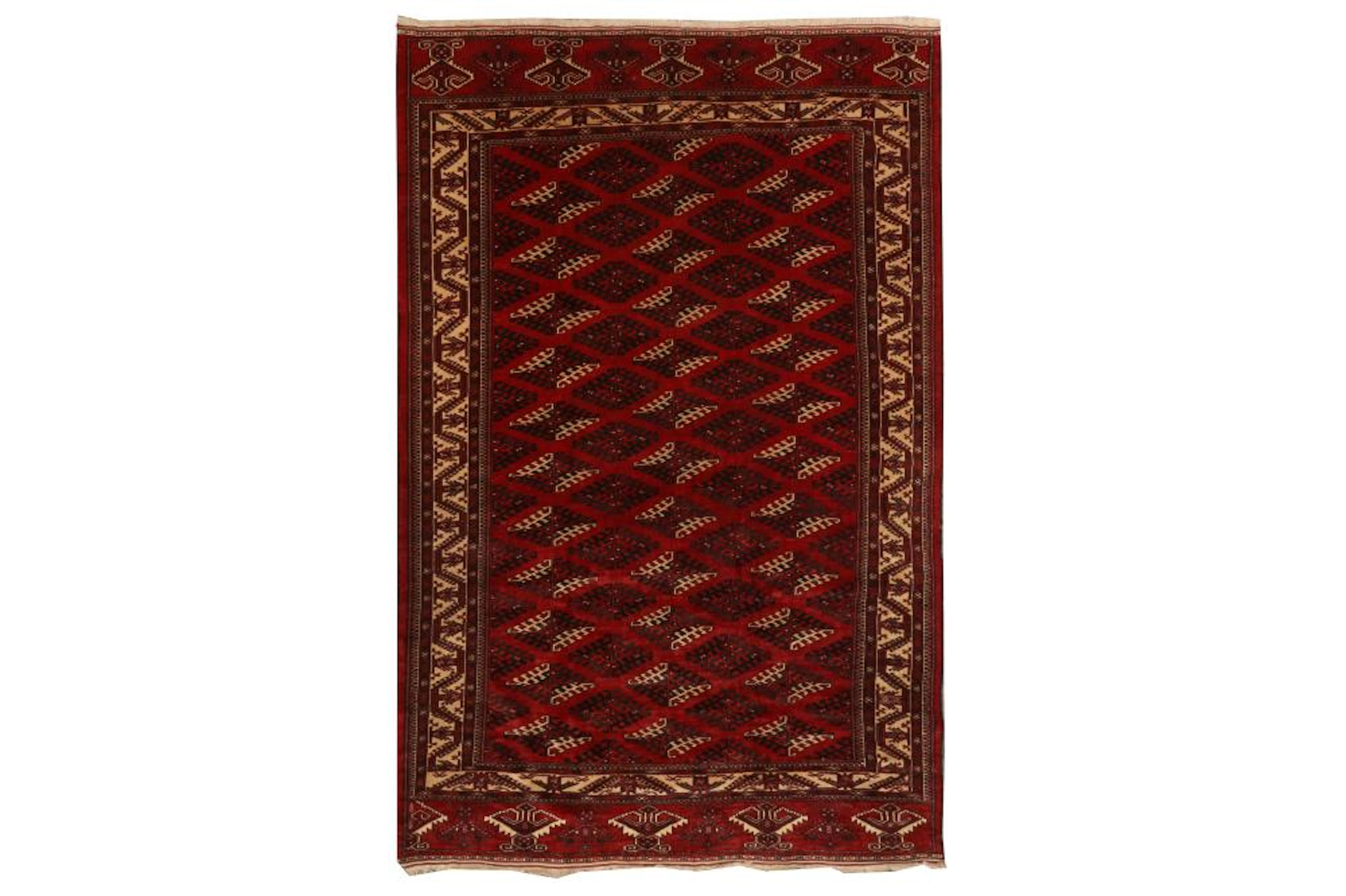 A FINE YOMUT CARPET, TURKMENISTA