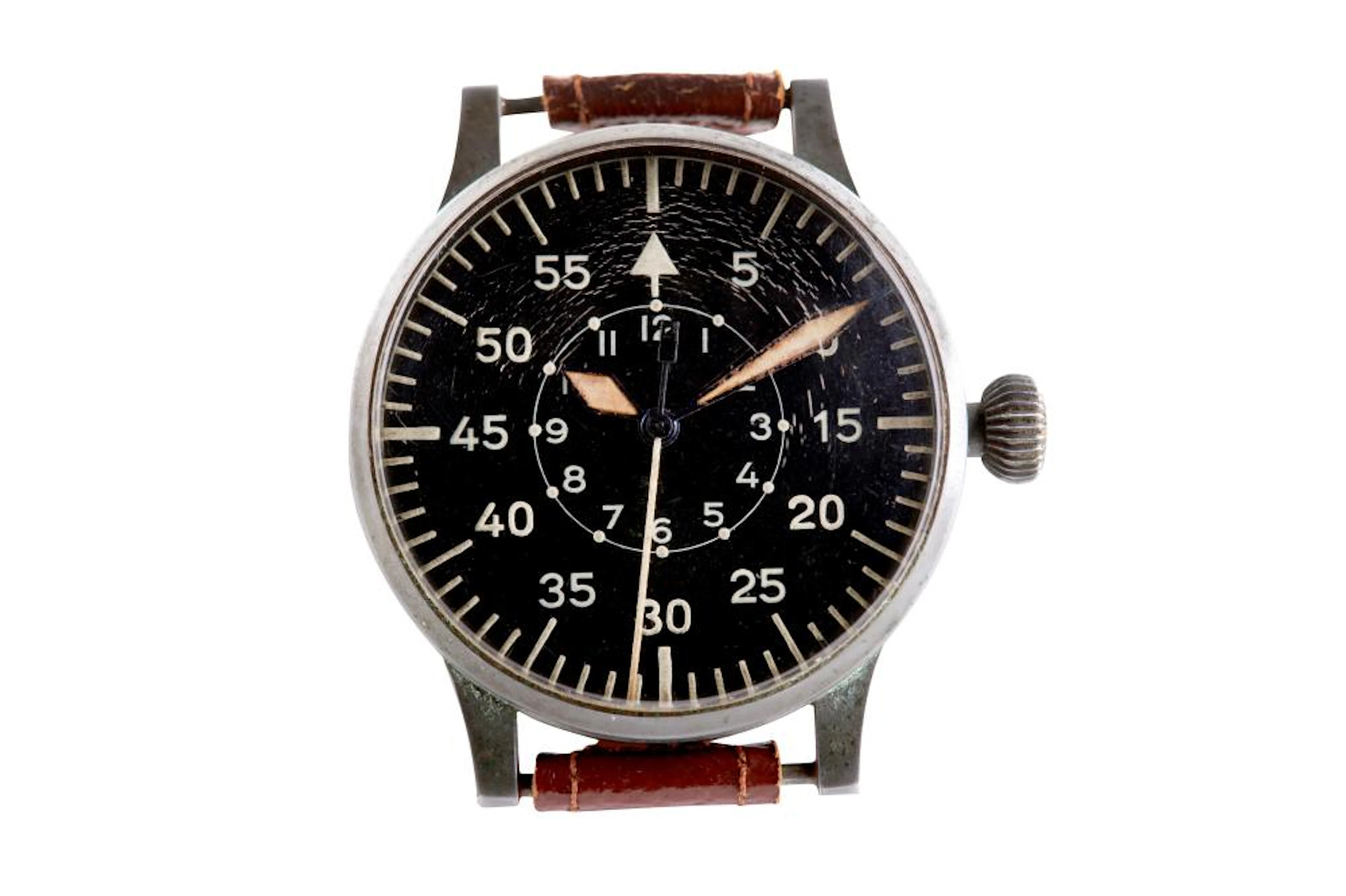 LACO (LACHER & CO). RARE GERMAN II WORLD WAR MILITARY WATCH.