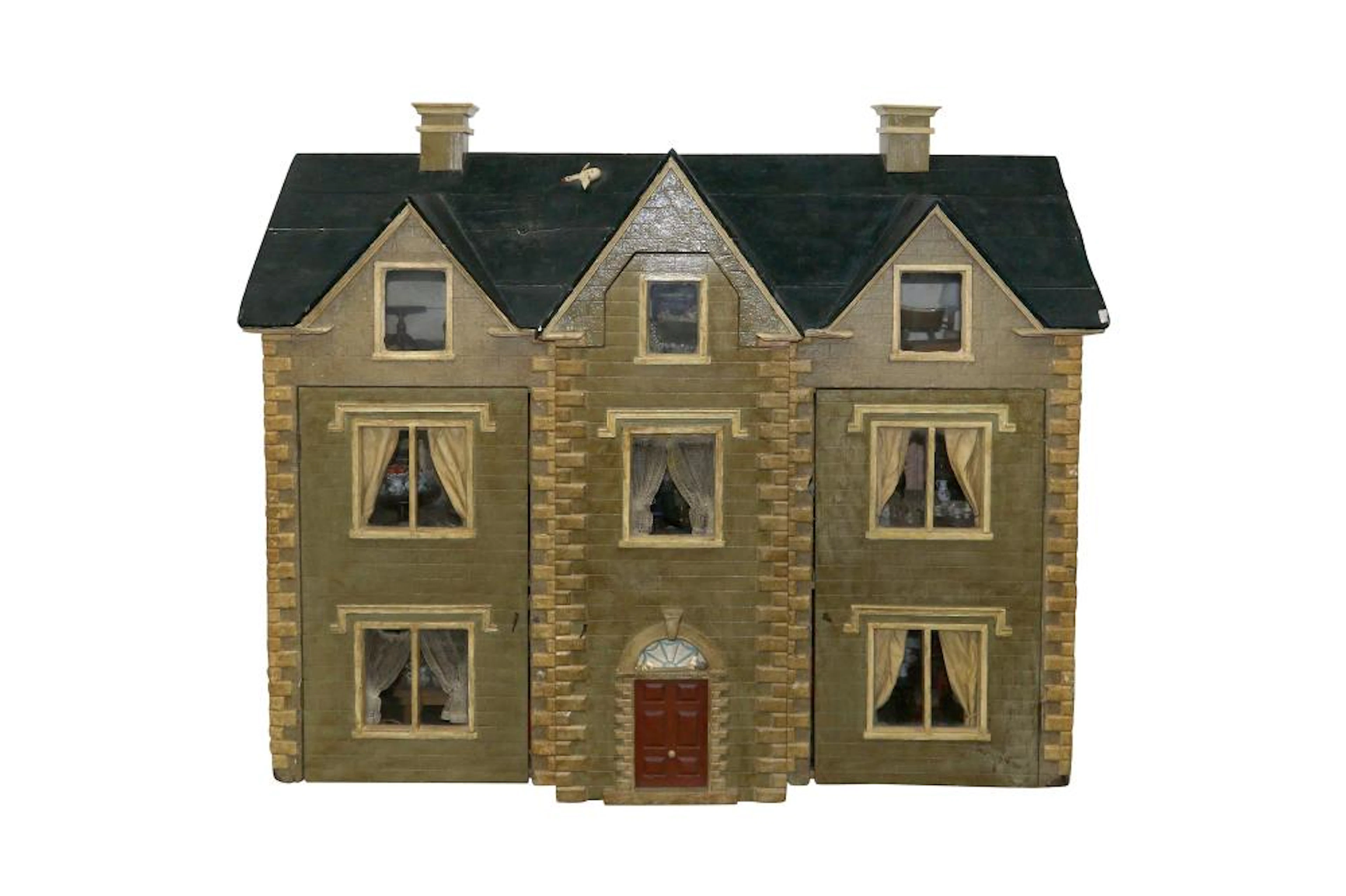 DOLLS HOUSE: FRENCH 'NORMANDY' STYLE HOUSE