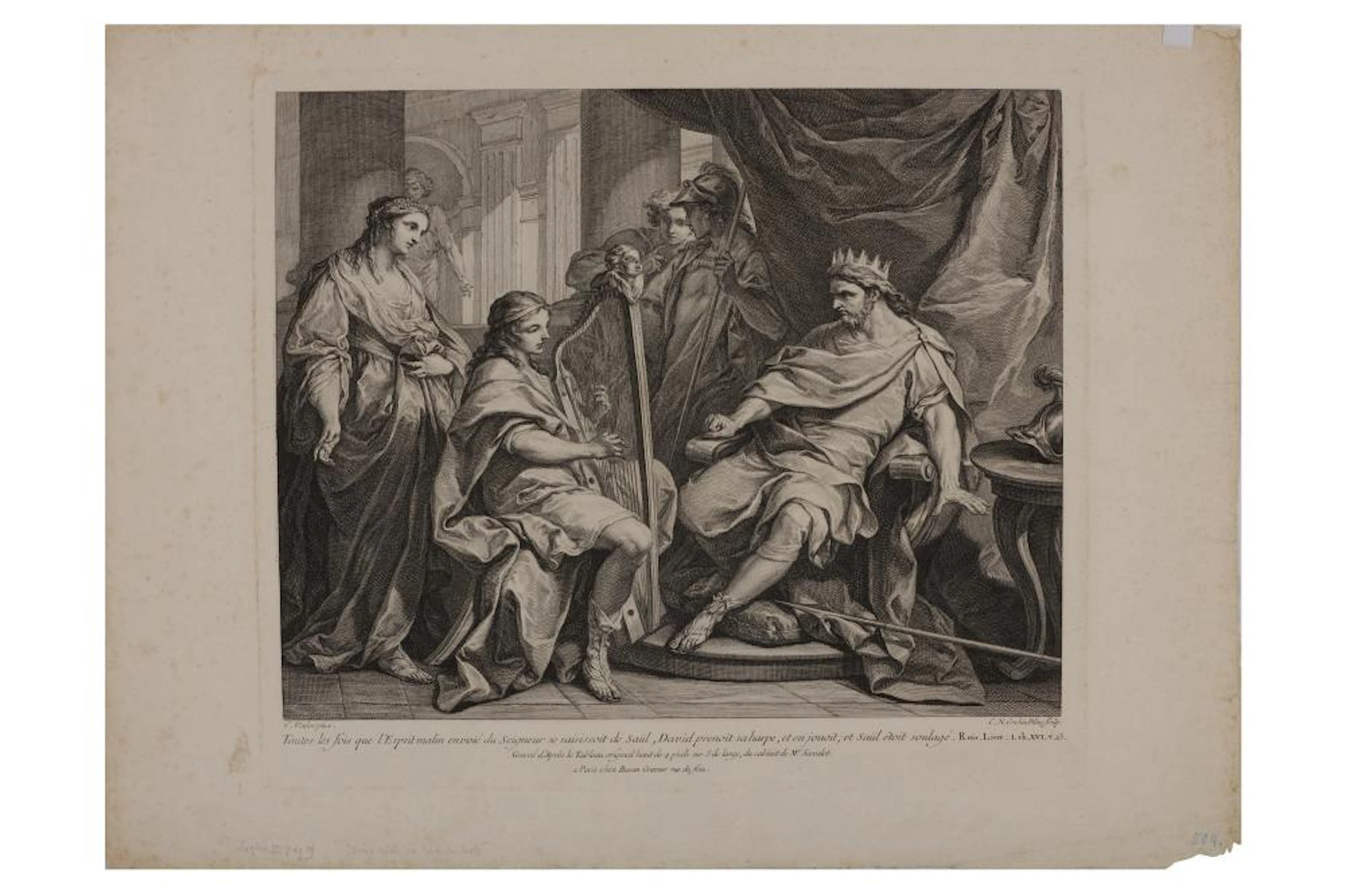 CHARLES NICOLAS COCHIN (1715-1790) AFTER CARLE VAN LOO (1705-1765)