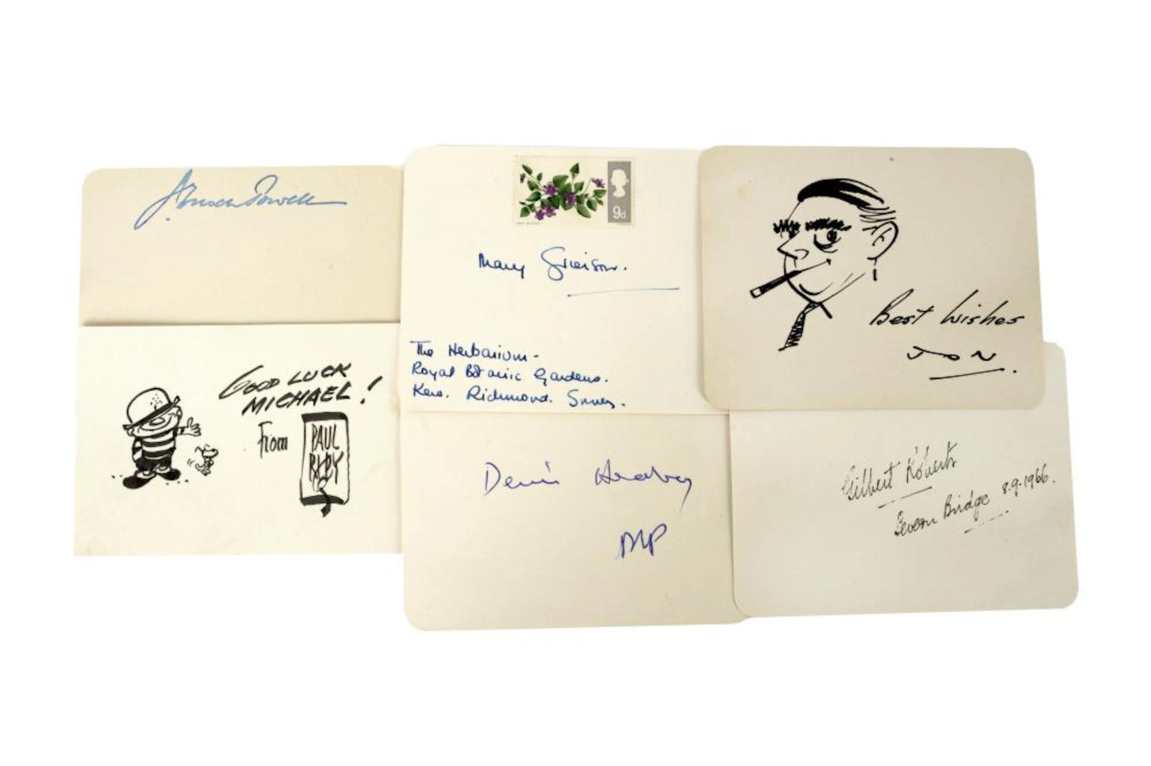 Autograph Collection.- Miscellaneous