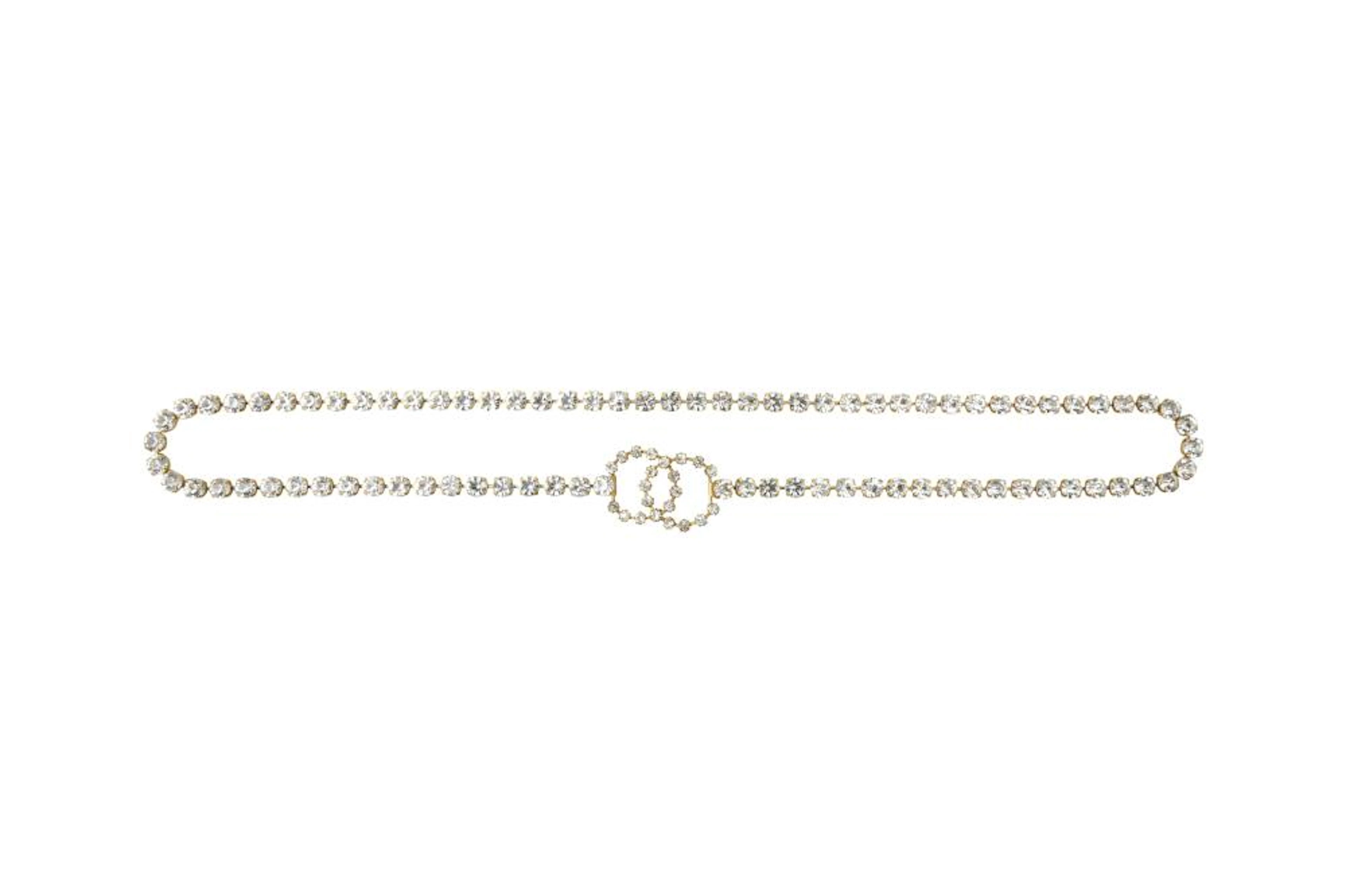 Chanel Crystal CC 'Barbie' Belt