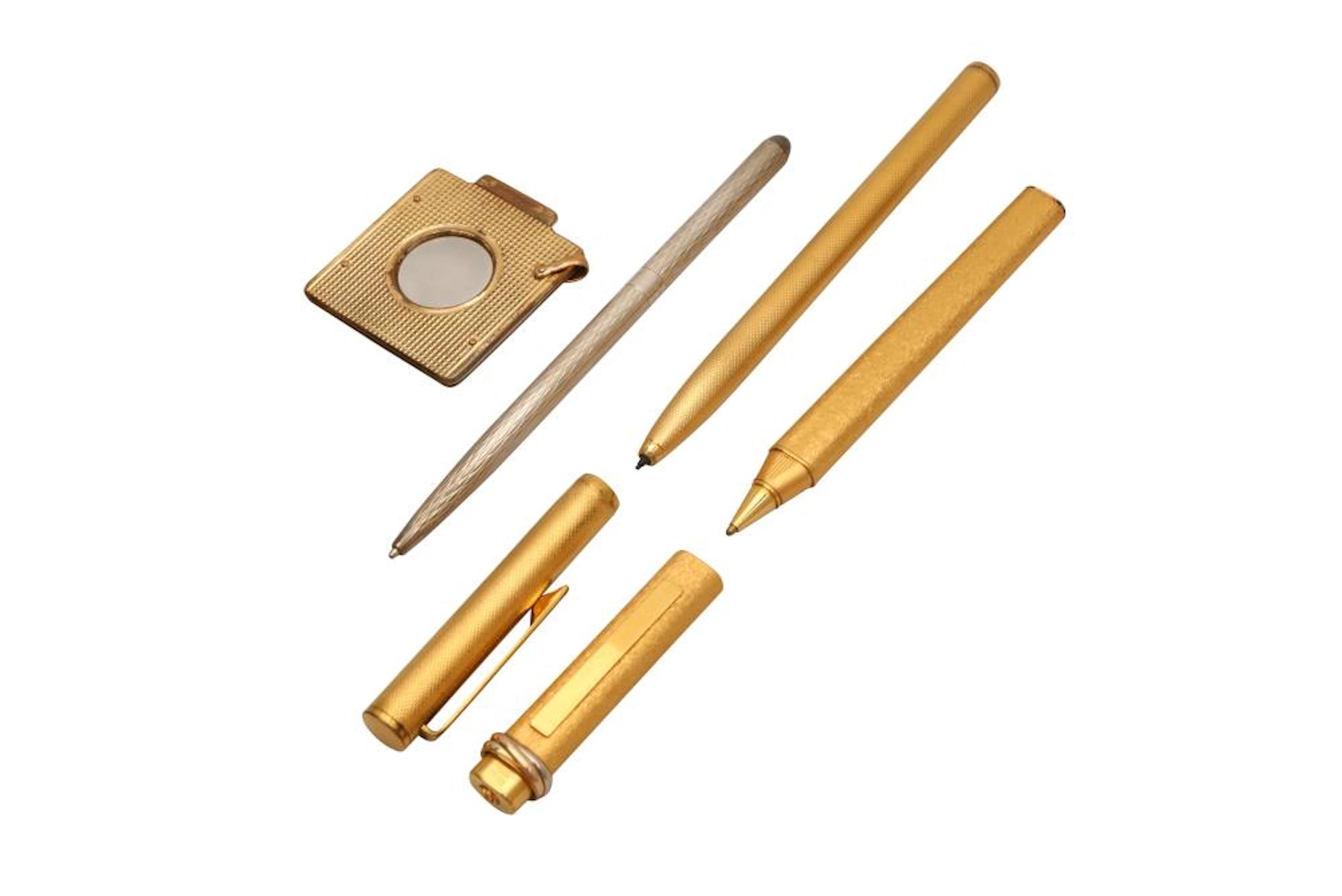 A GROUP OF THREE PENS