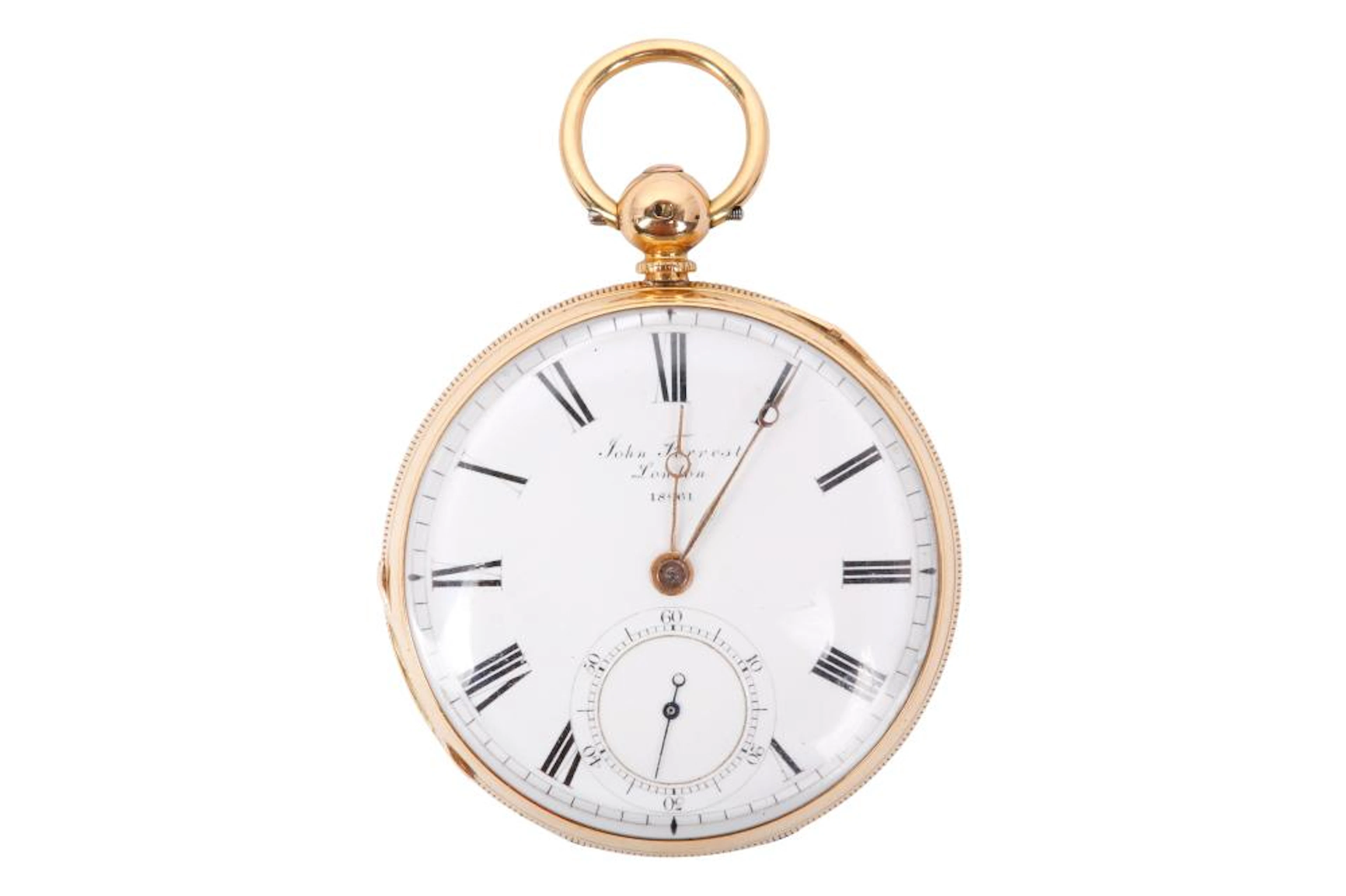JOHN FORREST. LONDON. 18K YELLOW GOLD.