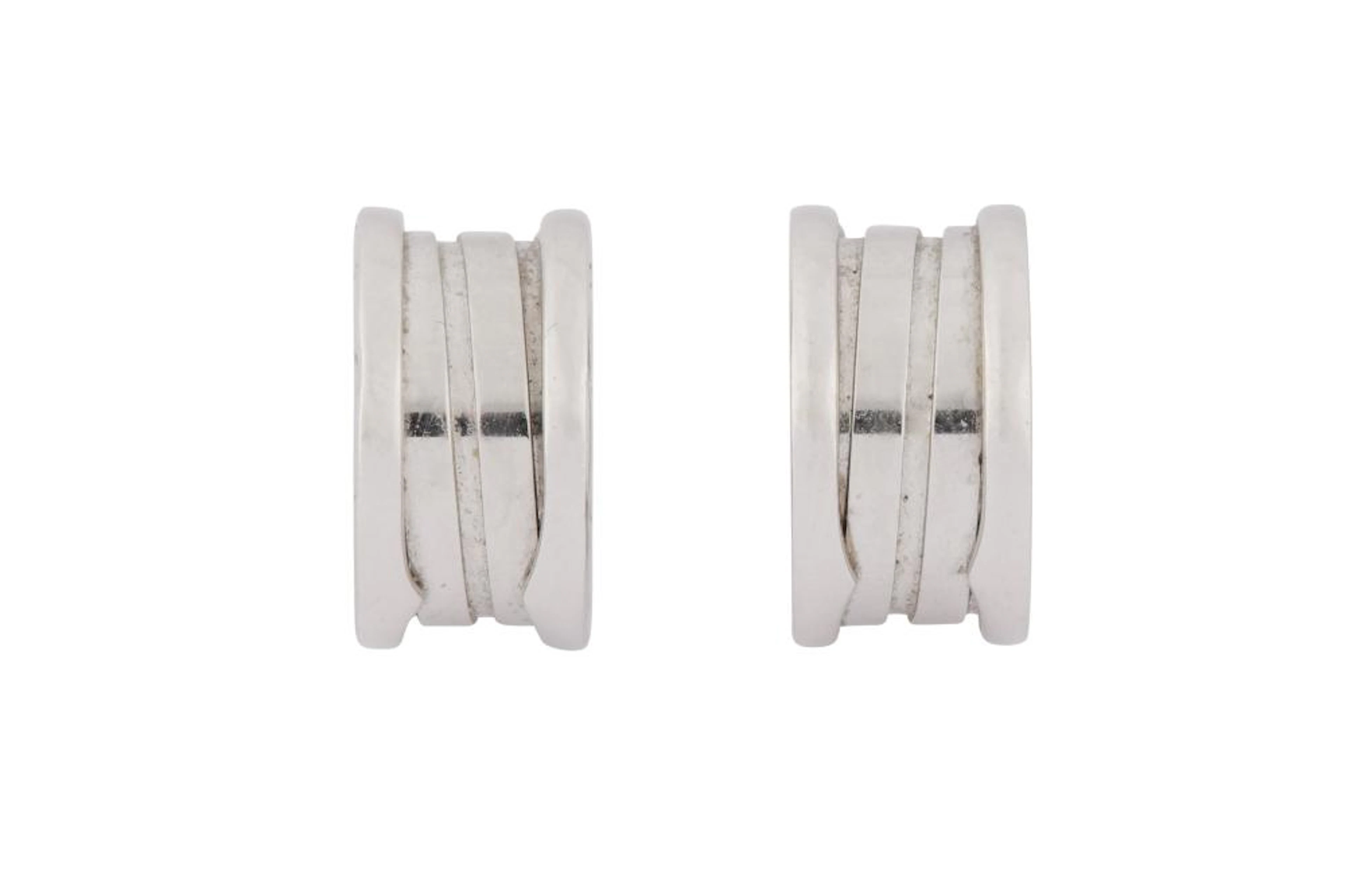 A PAIR OF B.ZERO 1 EARRINGS BY BULGARI