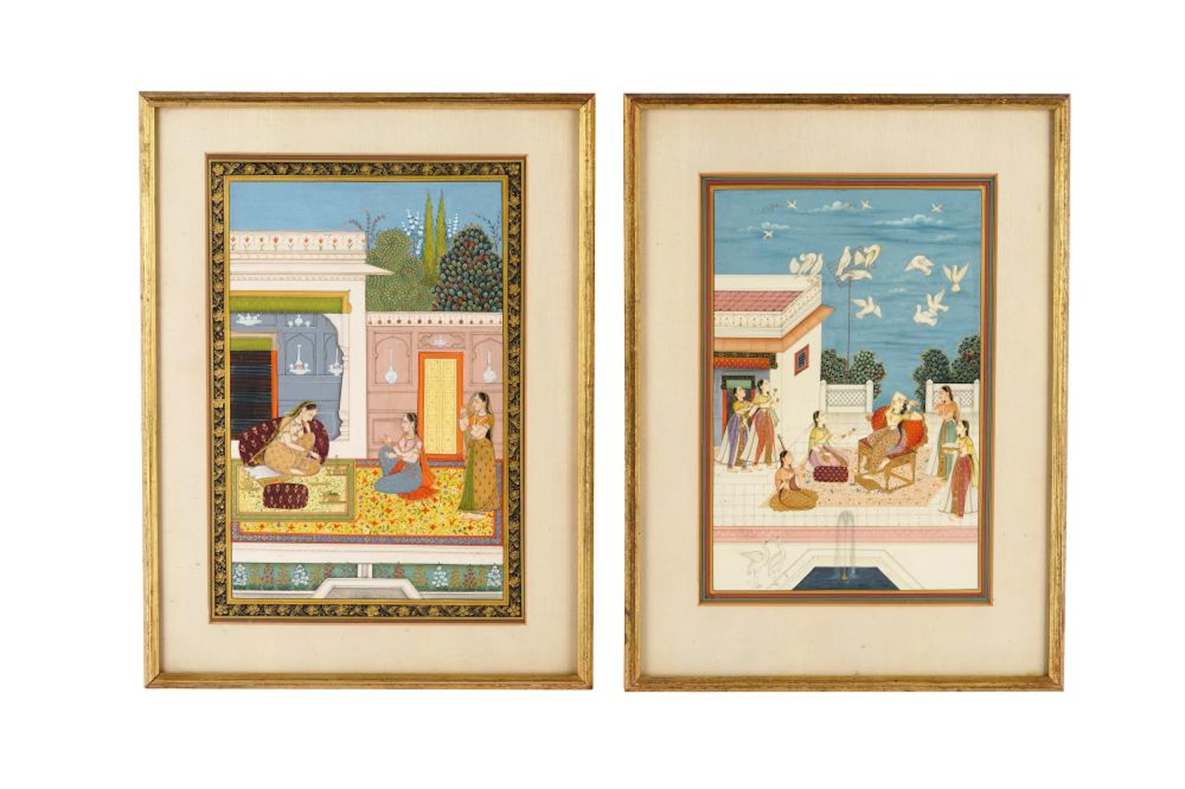 THE DAILY LIFE IN THE PALACE: THE WOMEN'S QUARTERS Rajasthan