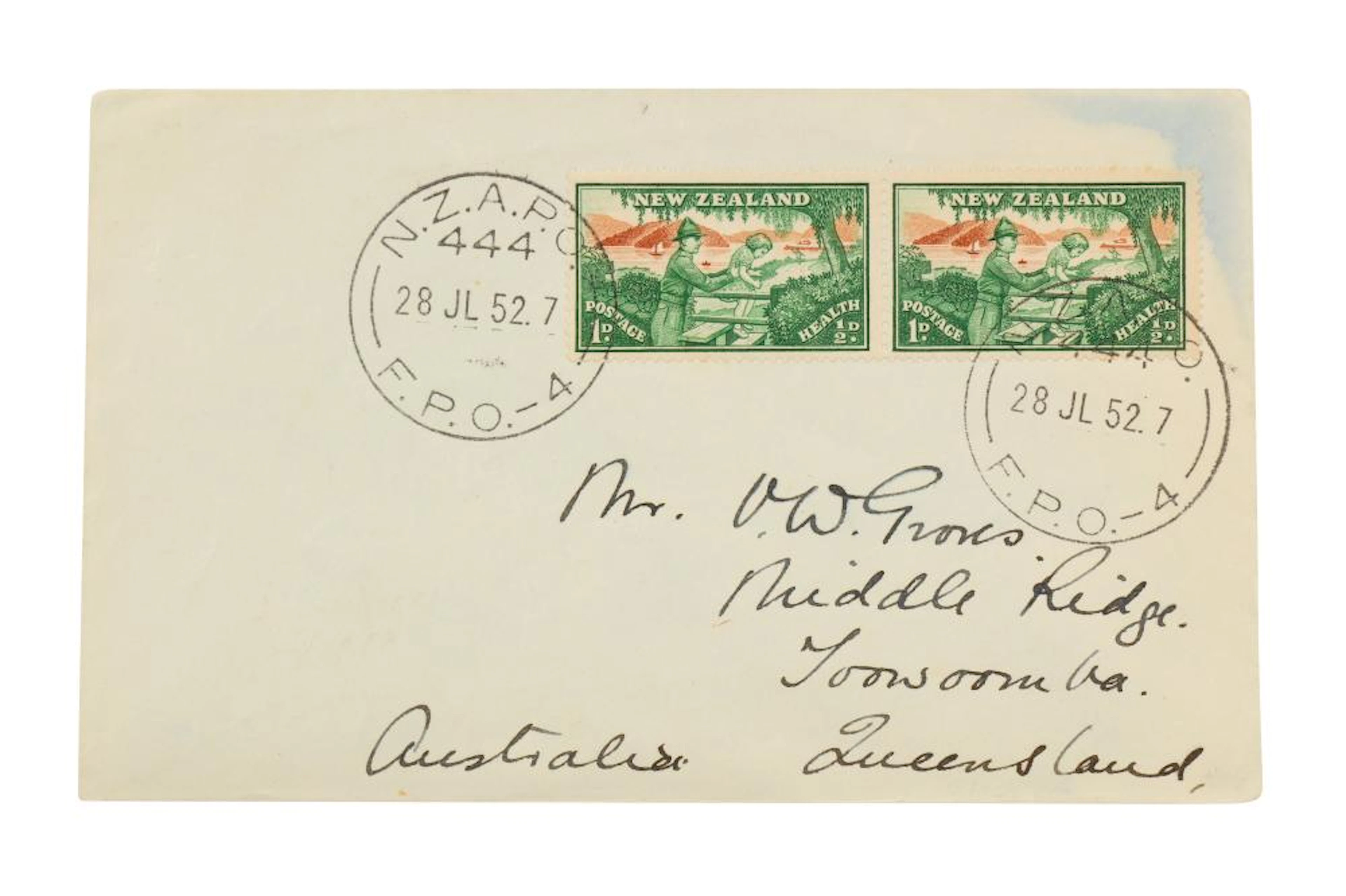 KOREAN WAR NEW ZEALAND 1952