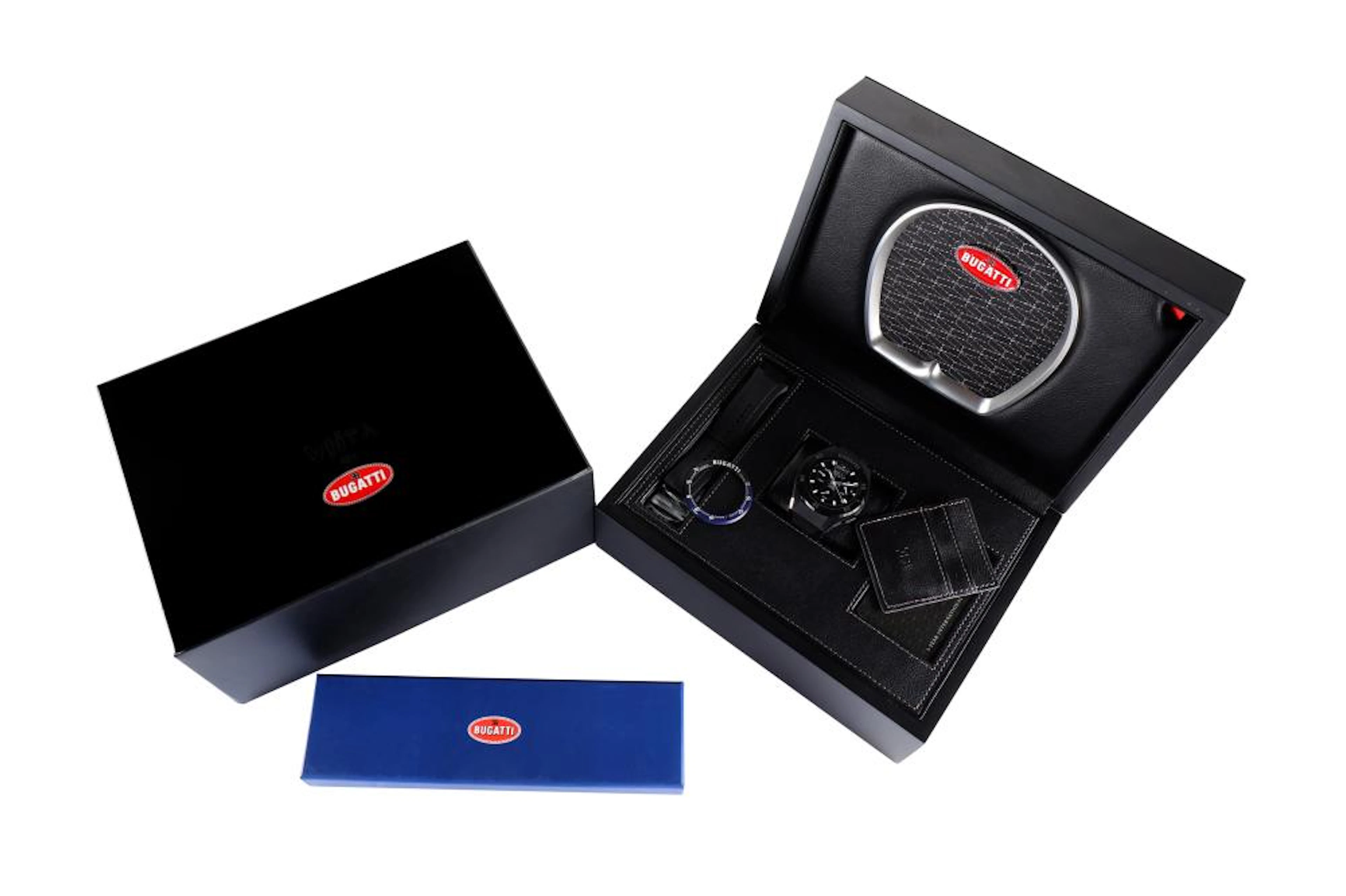 A GENTS BUGATTI CERAMIQUE TITANE EDITION ONE SMART WATCH