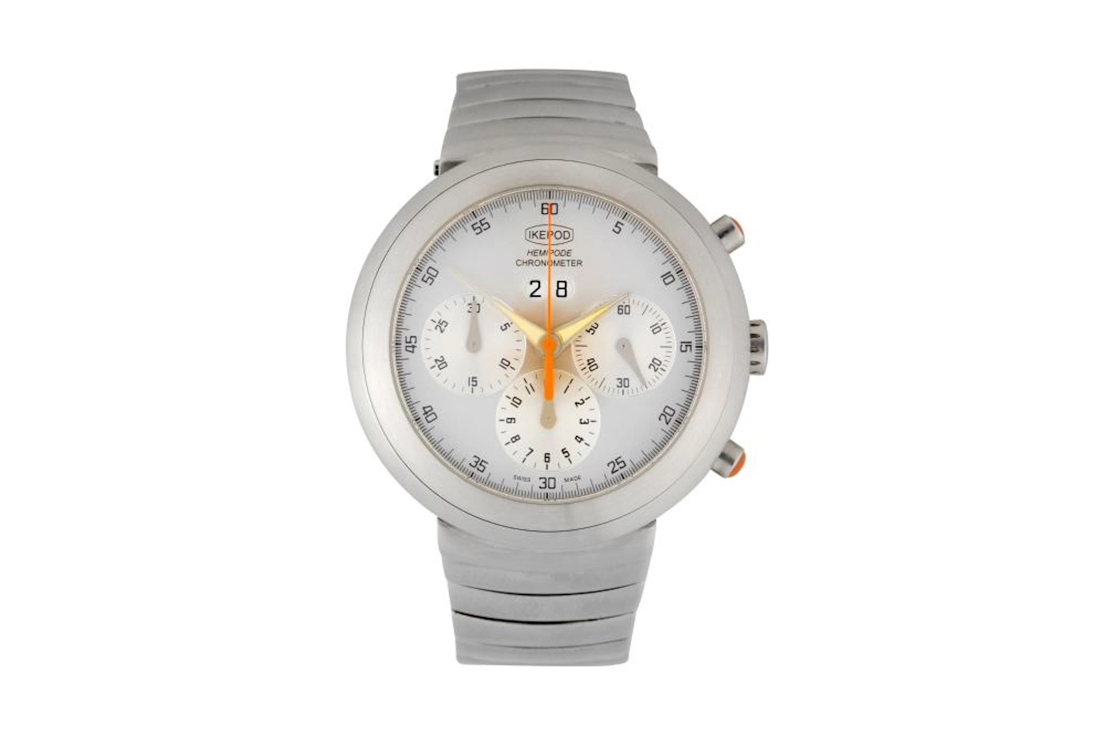 A GENTS IKEPOD HEMIPODE CHRONOMETER BRACELET WATCH
