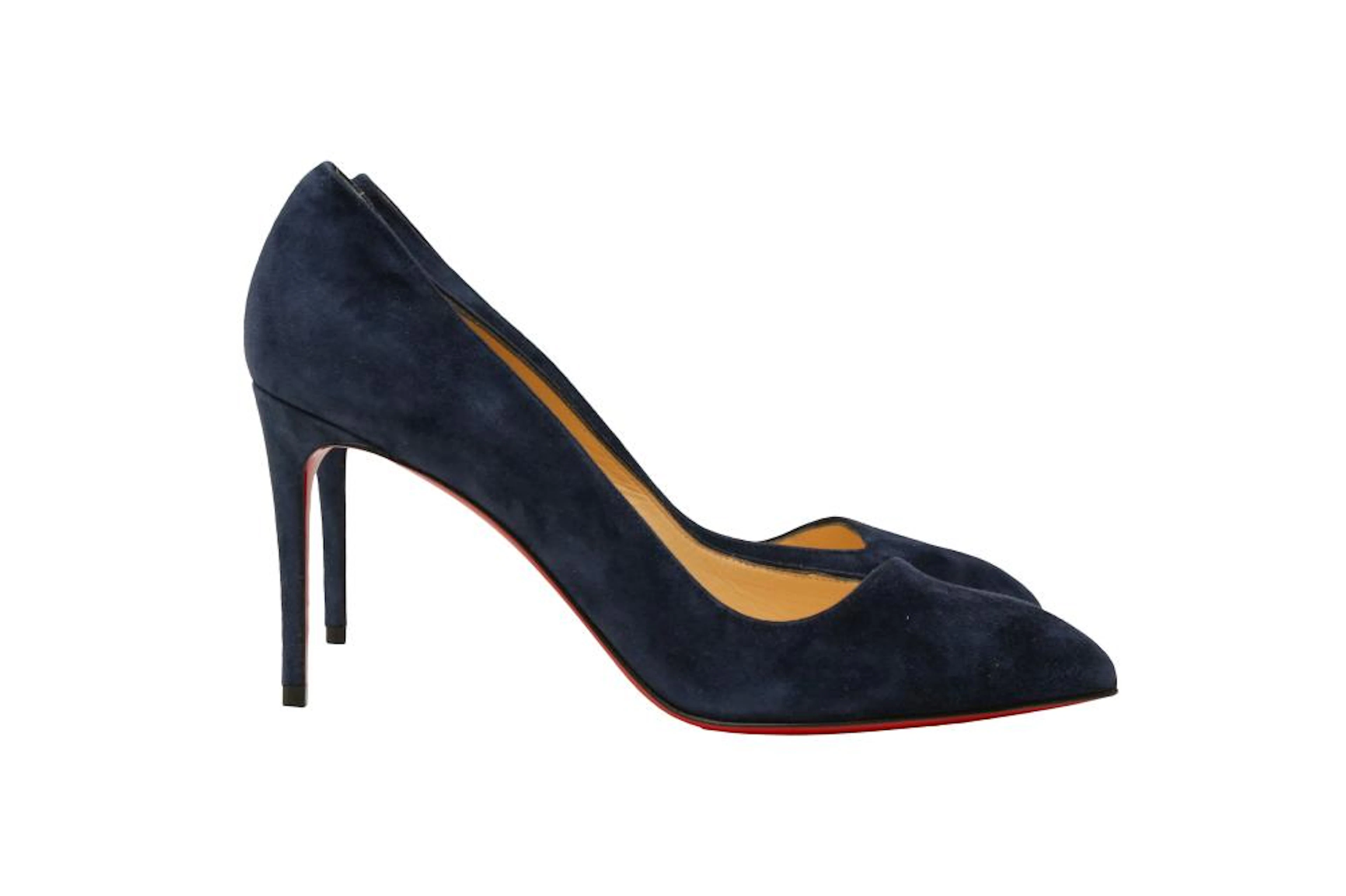 Christian Louboutin China Blue Corneille Heeled Pump - Size 37