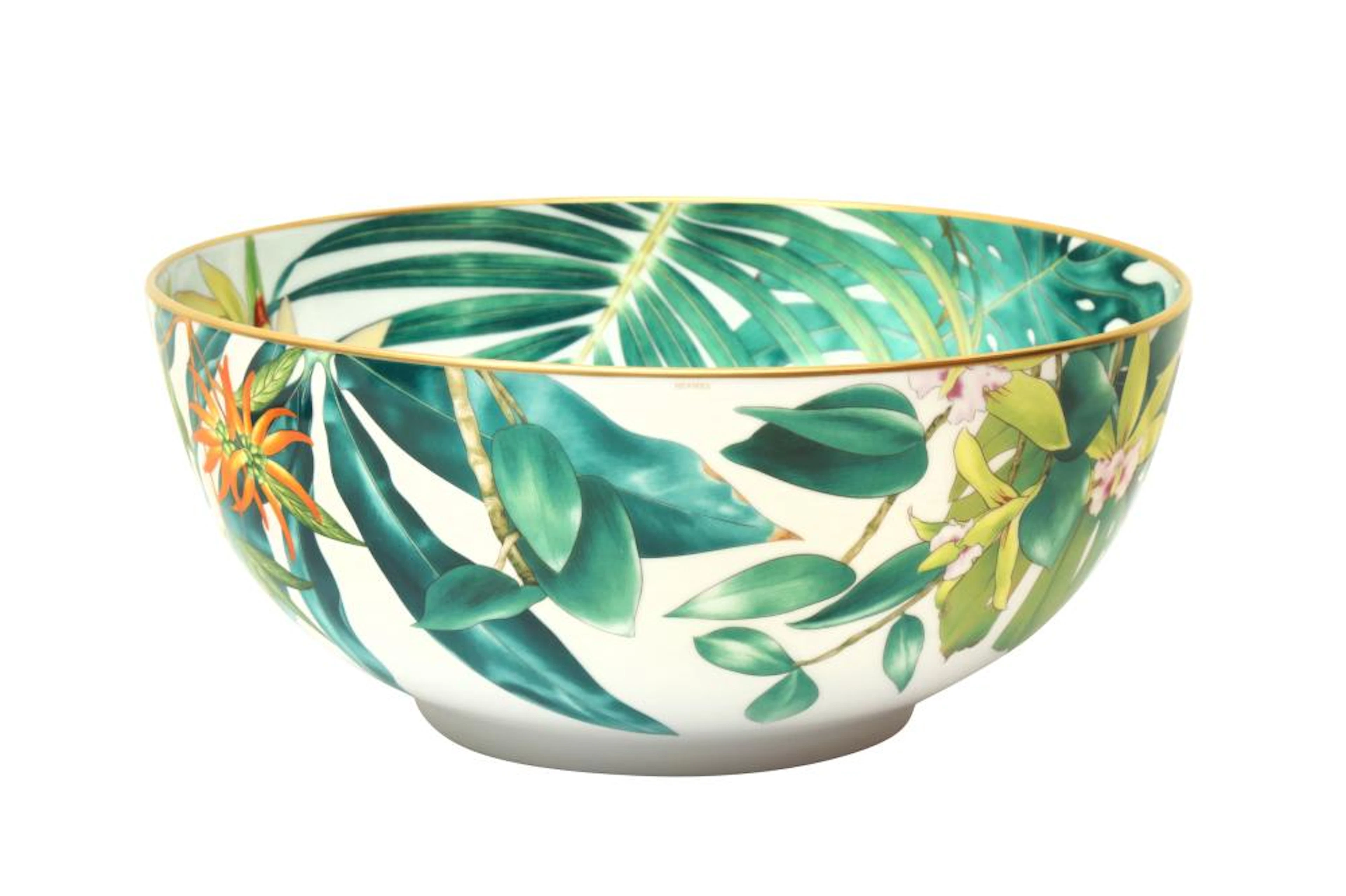 Hermes ?Passifolia? Salad Bowl Large Model