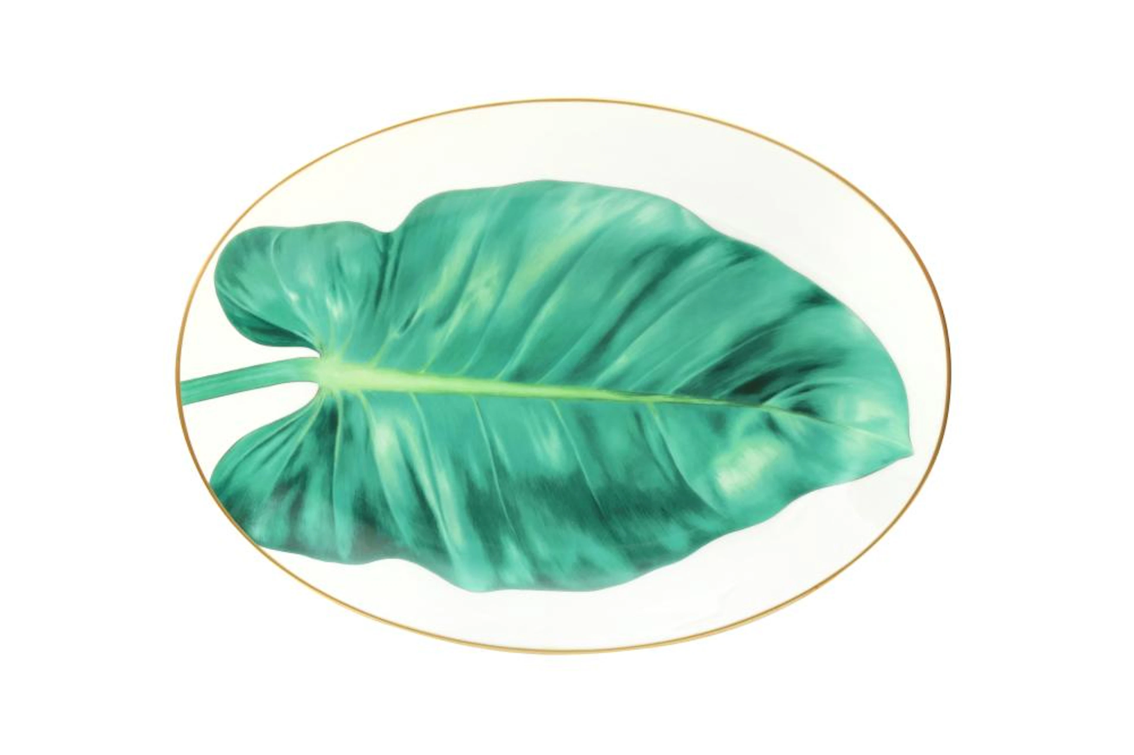 Hermes ?Passifolia? Oval Platter Medium Model