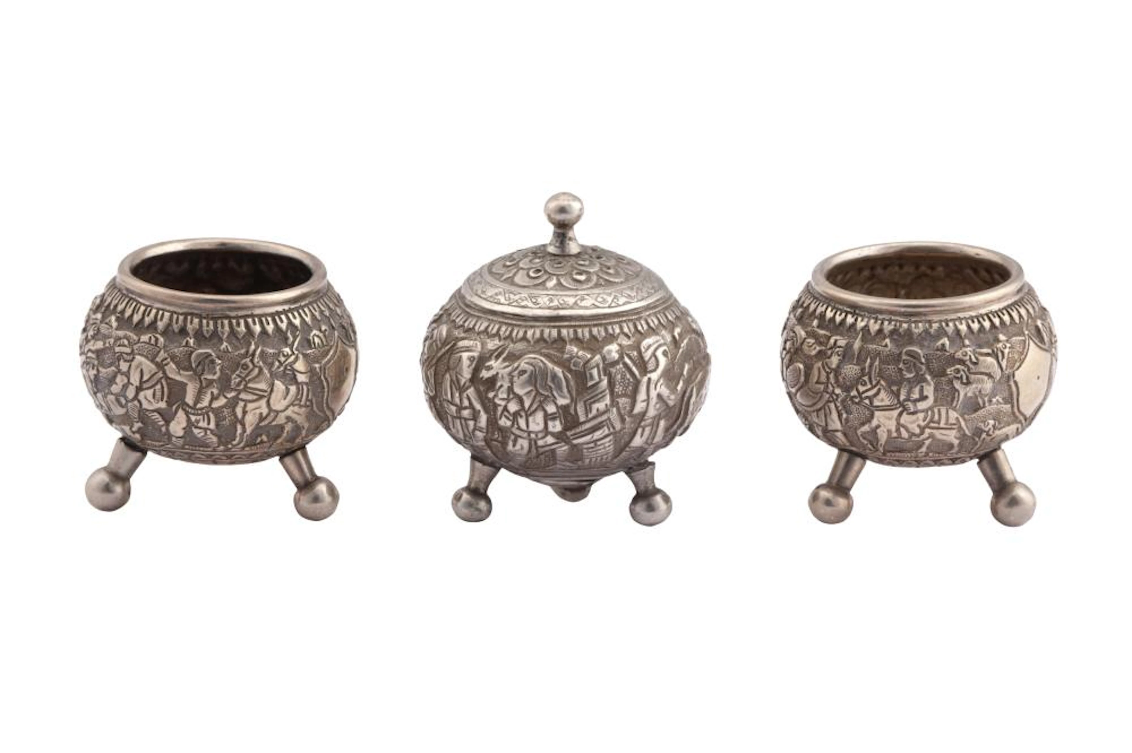 A MATCHED EARLY 20TH CENTURY PERSIAN (IRANIAN) UNMARKED...