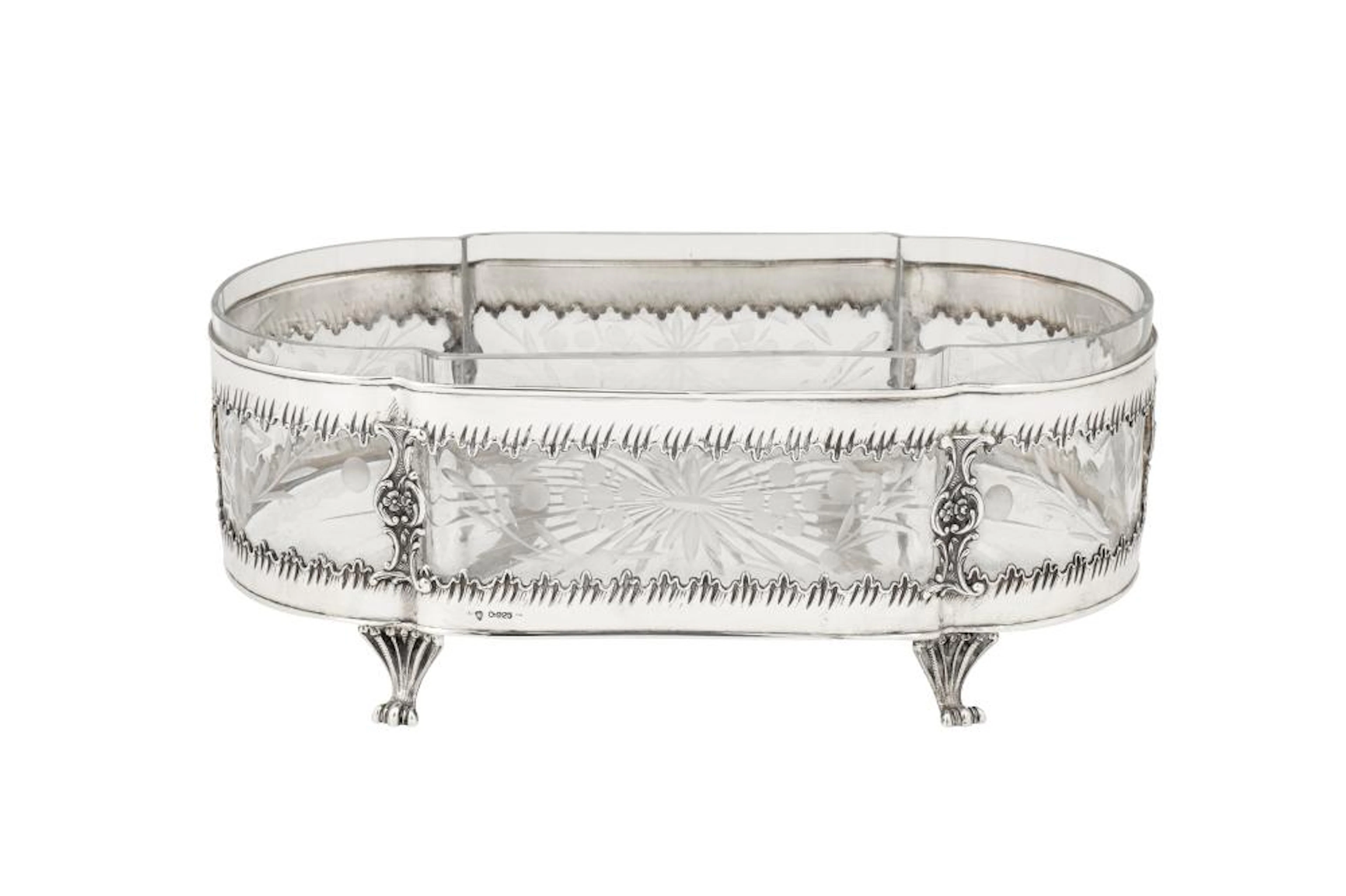 A mid - 20th century Portuguese sterling silver