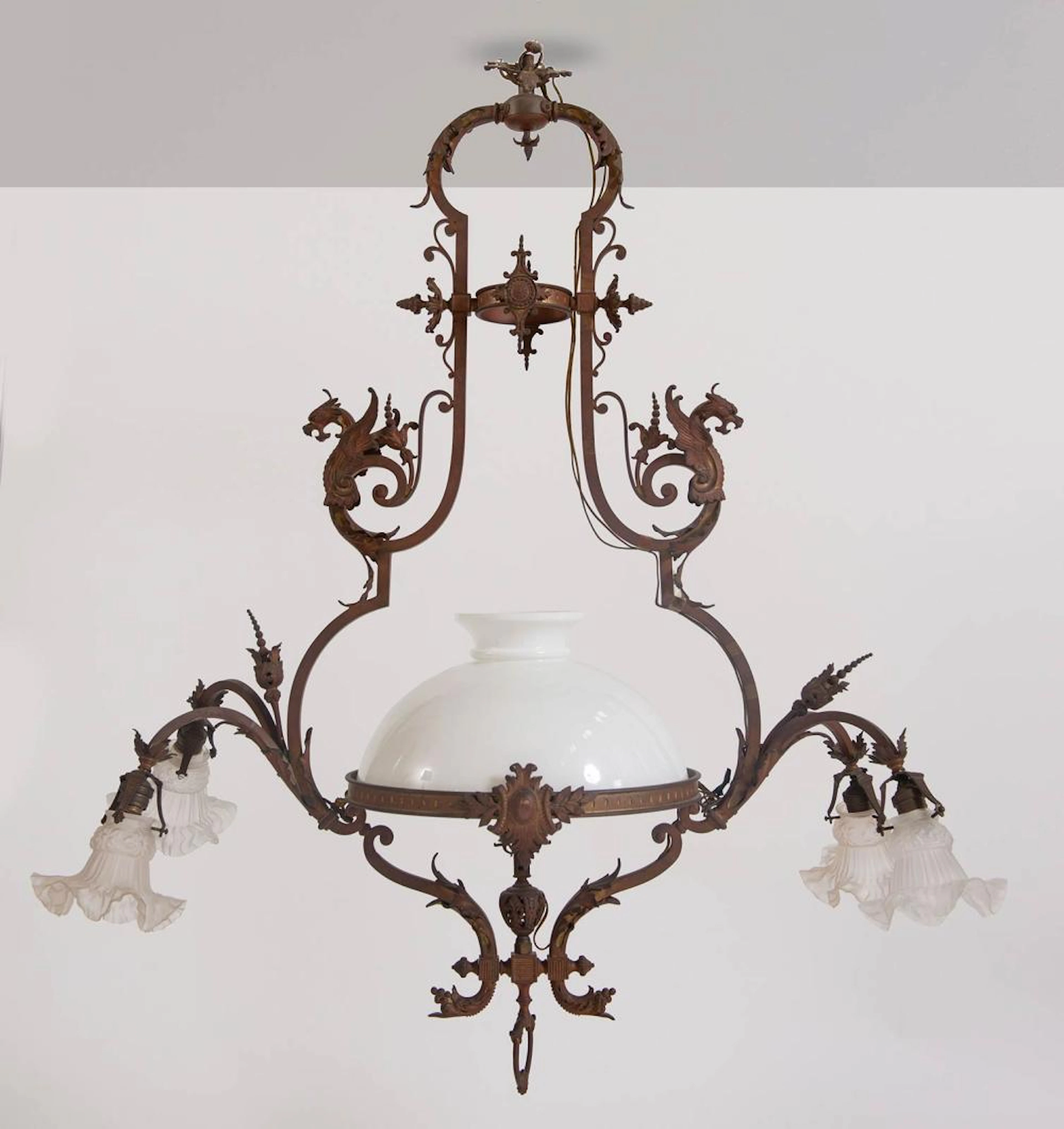 Lampadario Liberty, Inizio del XX sec.
