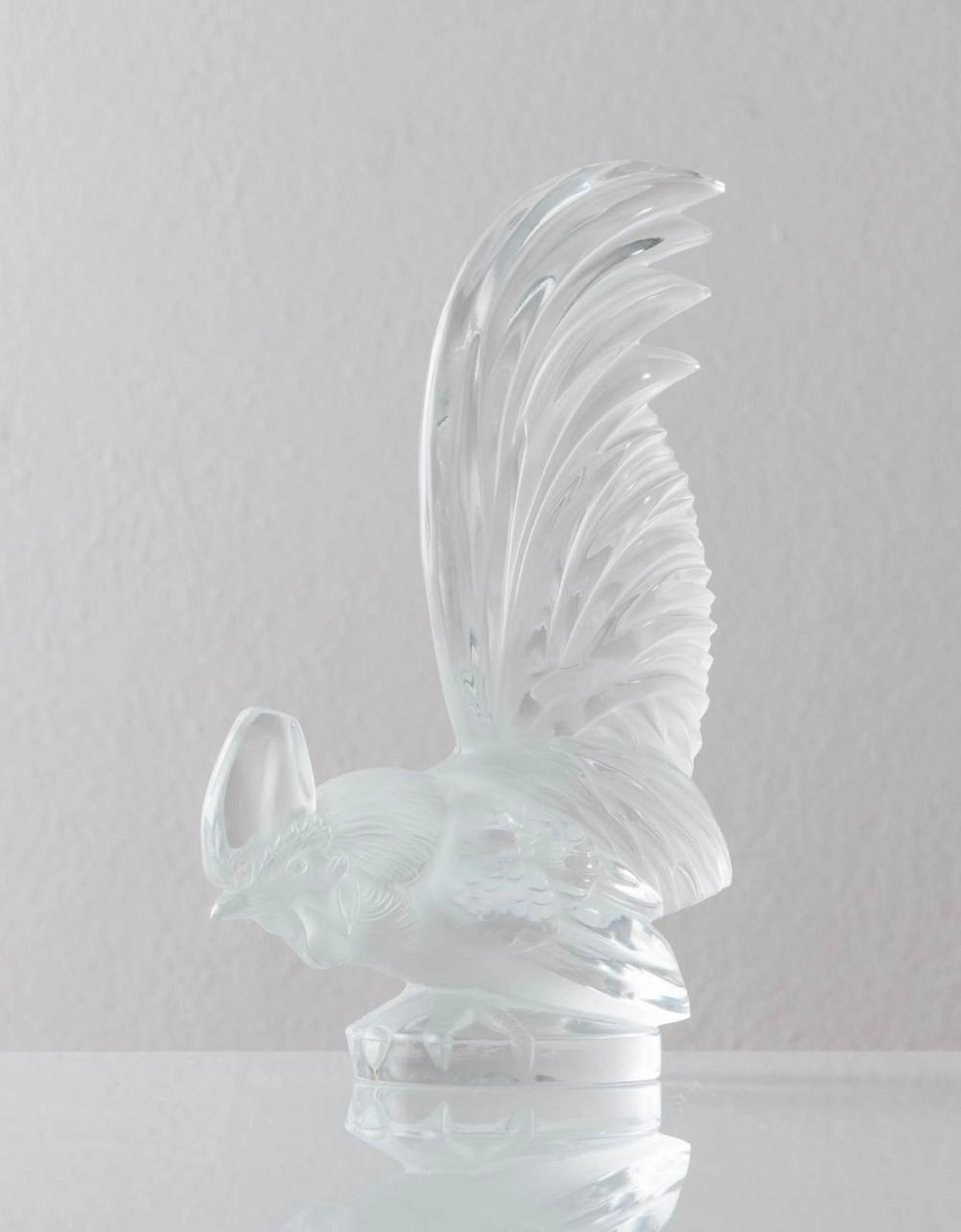 René Lalique - Francia, ?Le Coq?, seconda metà del XX secolo.