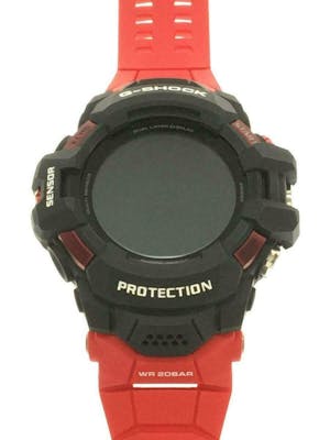CASIO G-SHOCK GSW-H1000-1A4JR Quartz Digital Rubber Red Men's Watch